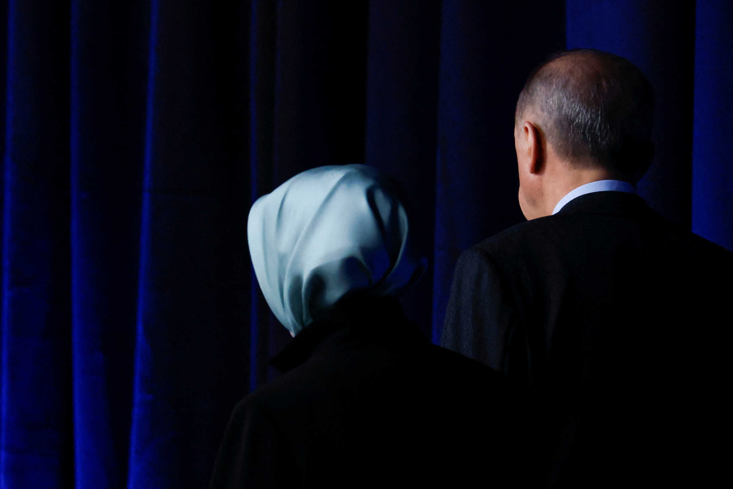 Turkish President Recep Tayyip Erdogan attends the round table of a NATO summit in Madrid, Spain June 30, 2022. REUTERS