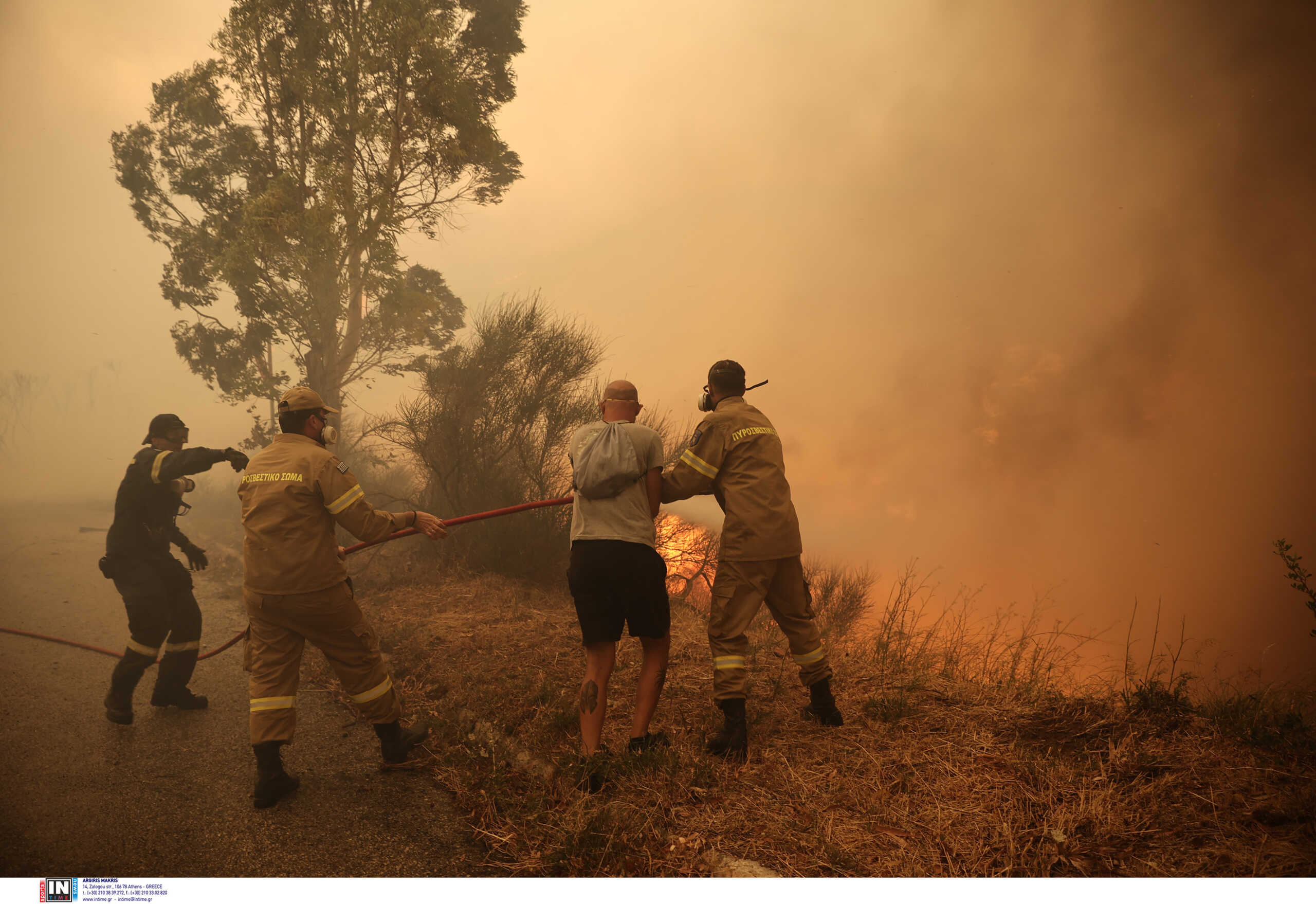 Φωτιά στη Χίο: Υπό πλήρη έλεγχο η φωτιά στα Καρδάμυλα