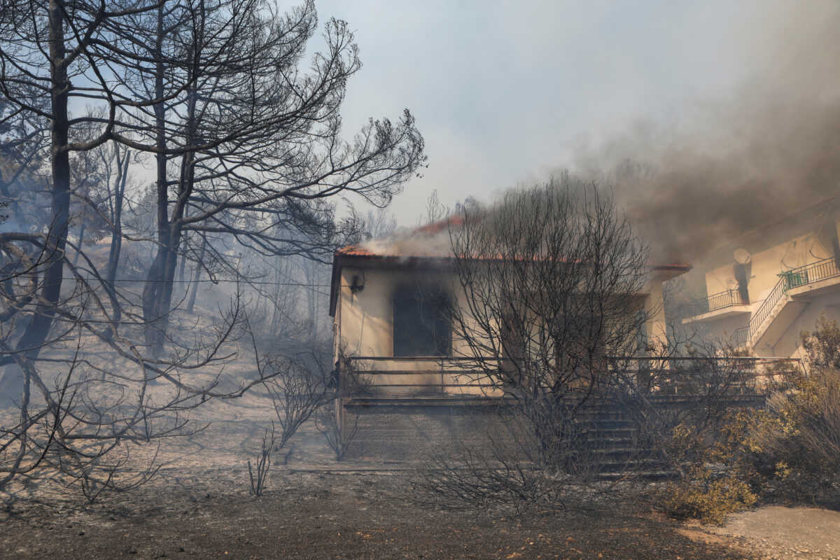 Φωτιά στη Λέσβο: Στάχτη πάνω 20.000 στρέμματα γης – «Σηκώθηκαν» τα εναέρια μέσα