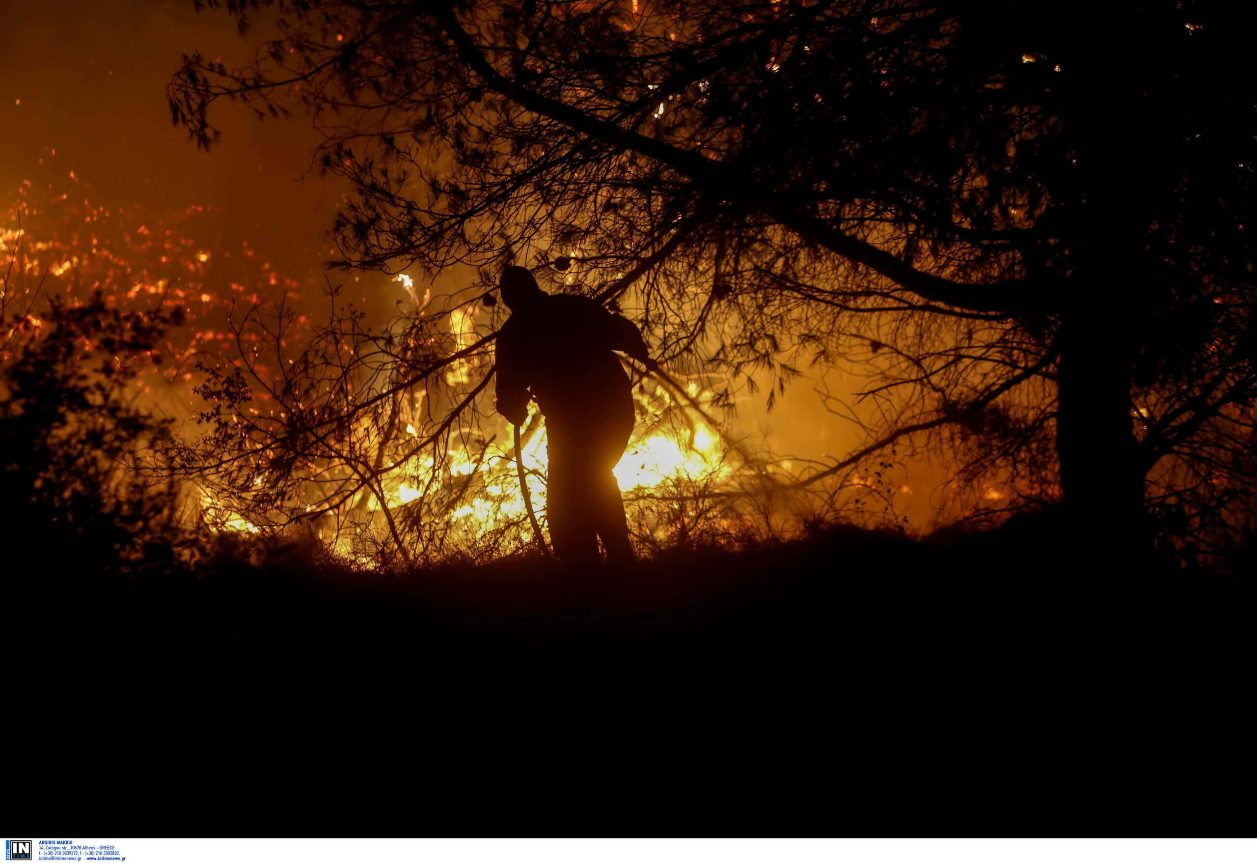 Φωτιά στο Άγιο Όρος: Η πιο δύσκολη νύχτα και μάχη των πυροσβεστών