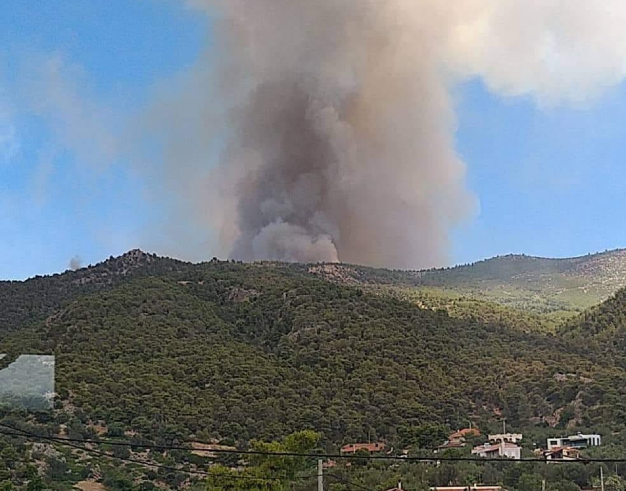 Πολύ υψηλός κίνδυνος πυρκαγιάς για αύριο Τετάρτη σε Αττική, Στερεά Ελλάδα και Βόρειο Αιγαίο