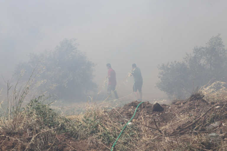 Βελτιωμένη η εικόνα από τη φωτιά στην Ιτέα, συνεχίζεται η μάχη με τις φλόγες