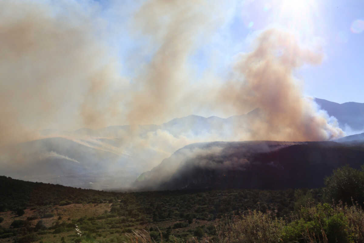 Φωτιά και στην Ερεσό Λέσβου – Άμεση επέμβαση πυροσβεστών