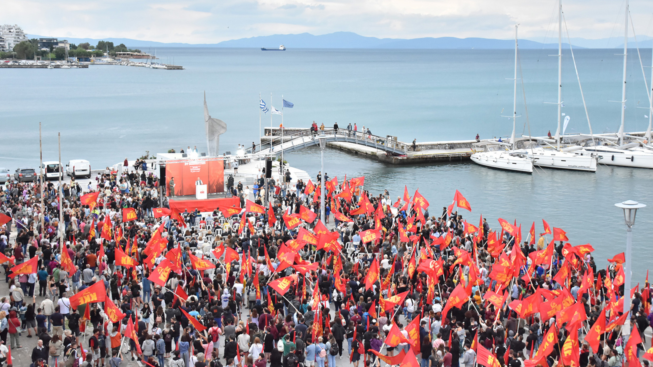 Διήμερο ΚΝΕ – Δημήτρης Κουτσούμπας: Το ΝΑΤΟ δεν αναγνωρίζει σύνορα στο Αιγαίο, δεν προσφέρει ασφάλεια απέναντι στην Τουρκία