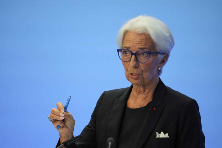 Η Κριστίν Λαγκάρντ διαβεβαιώνει για την ανθεκτικότητα του τραπεζικού συστήματος της Ευρωζώνης