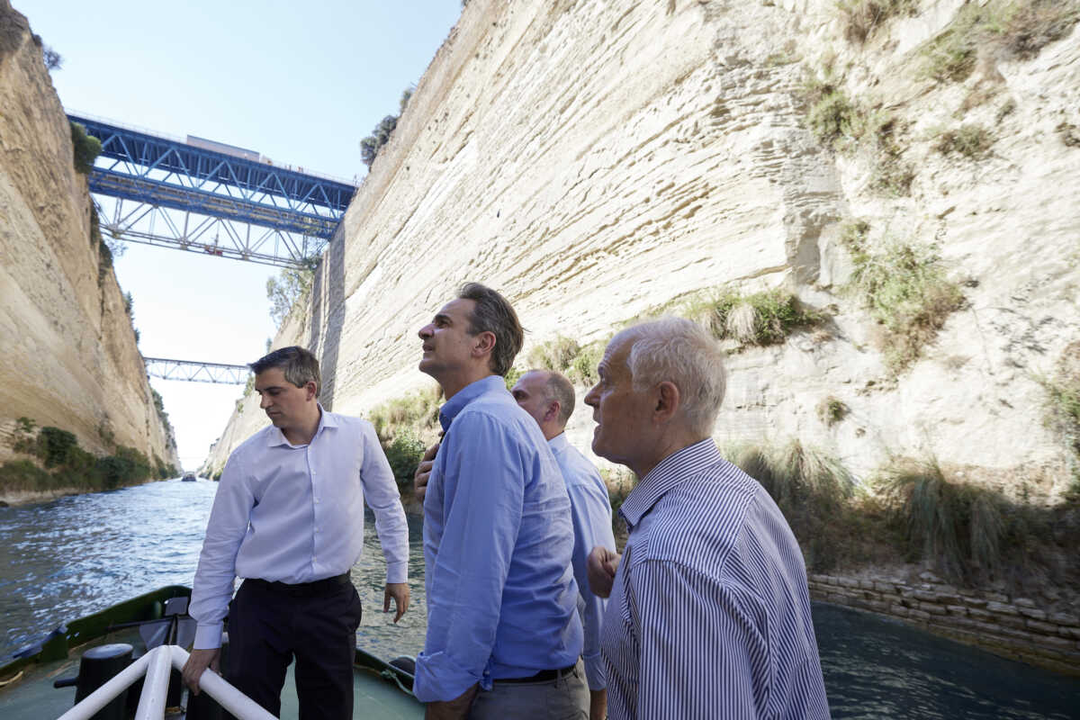 Κυριάκος Μητσοτάκης: Η Διώρυγα της Κορίνθου ανοίγει τη Δευτέρα όπως είχαμε δεσμευτεί