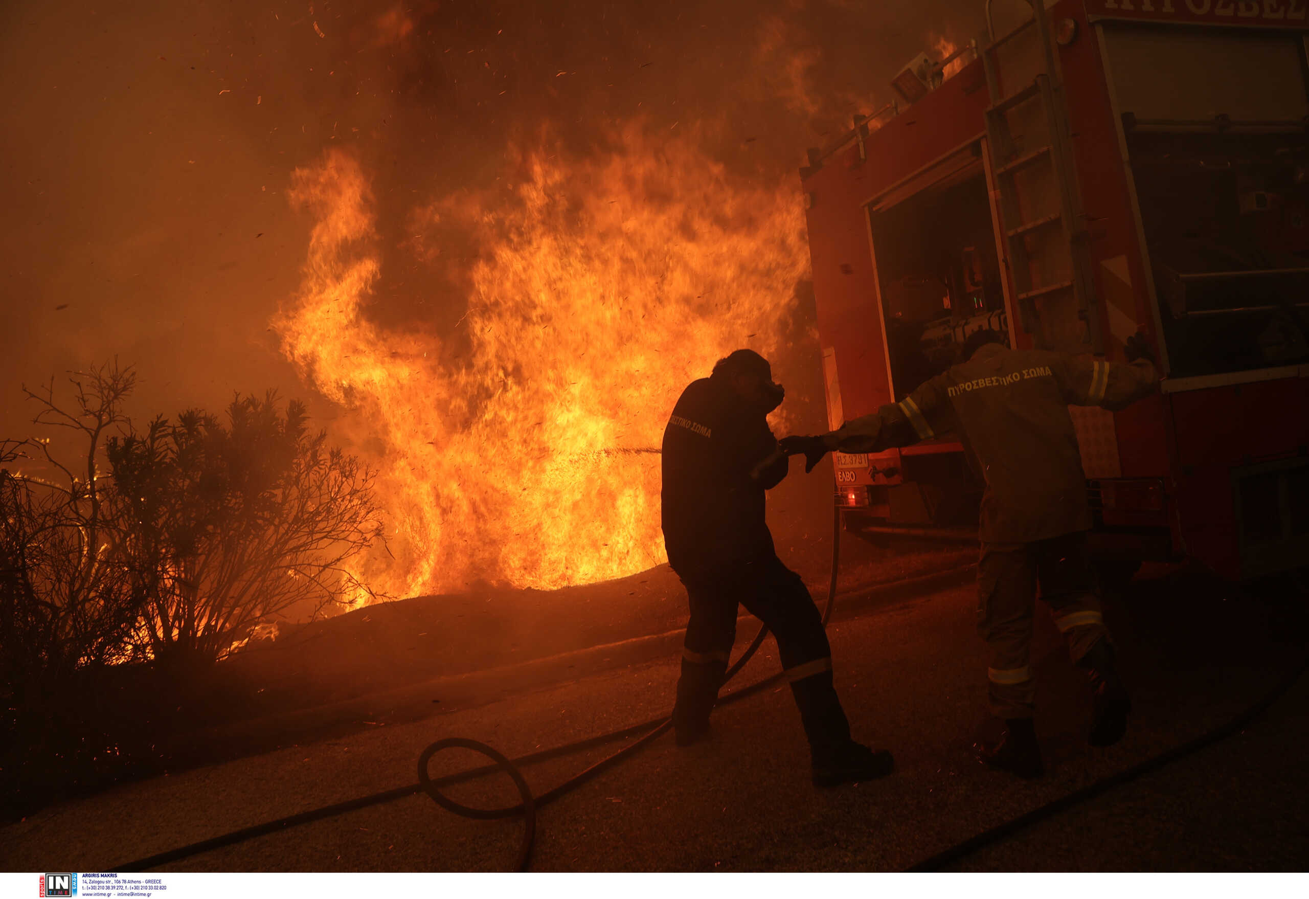 Φωτιά στην Πεντέλη: Έκτακτη ενημέρωση από την πυροσβεστική