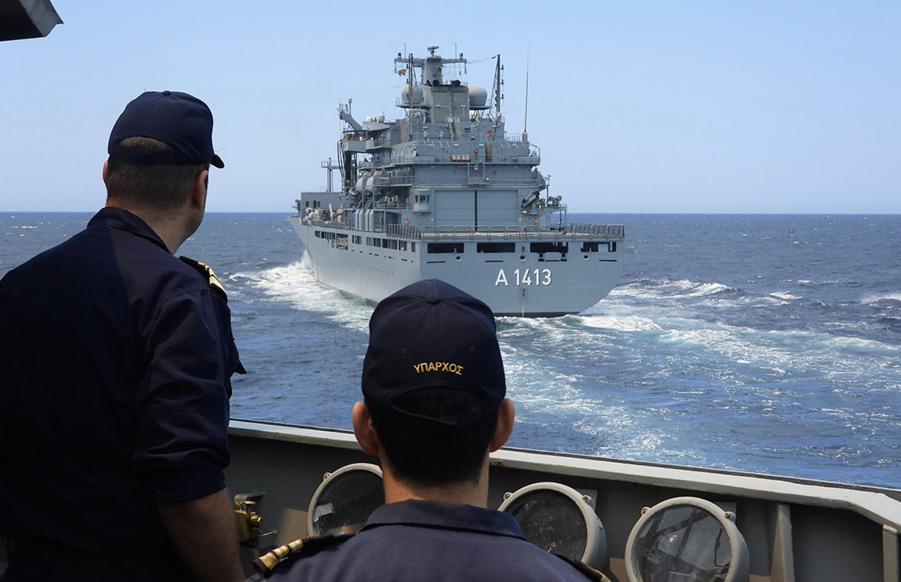 Πολεμικό Ναυτικό: Συνεκπαιδεύσεις Μονάδων με την SNMG-2 και την DESRON 28
