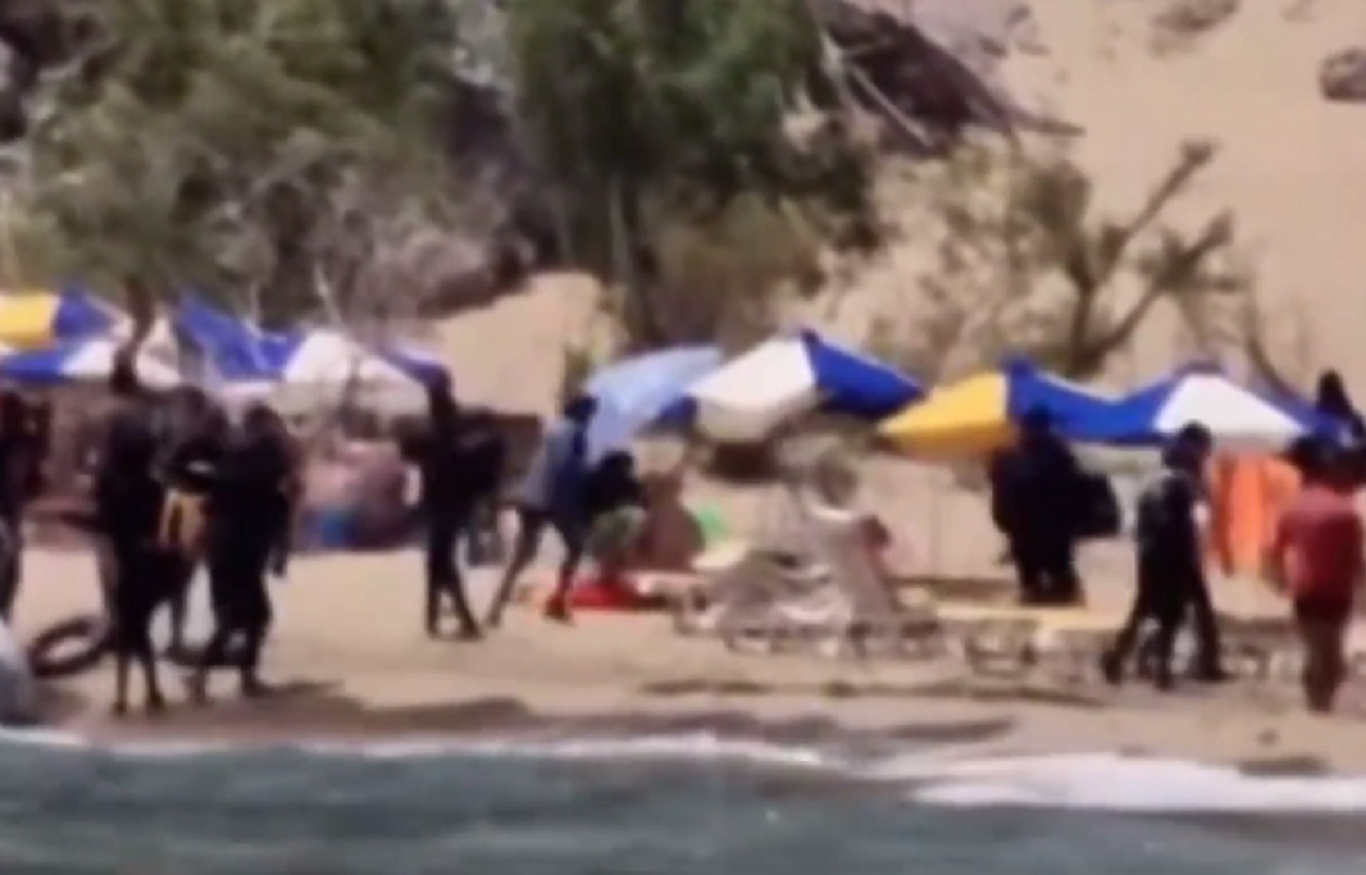 Ρόδος: Δεκάδες μετανάστες έφτασαν σε παραλία με λουόμενους