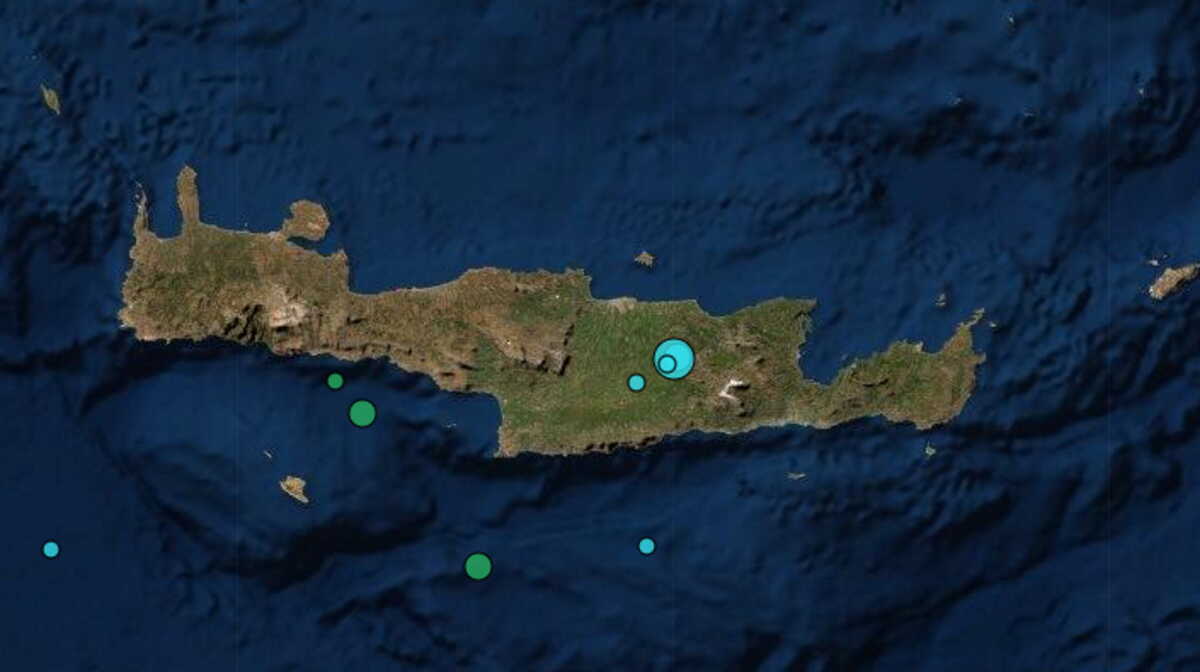 Σεισμός στο Αρκαλοχώρι – Κουνήθηκε η νότια Κρήτη