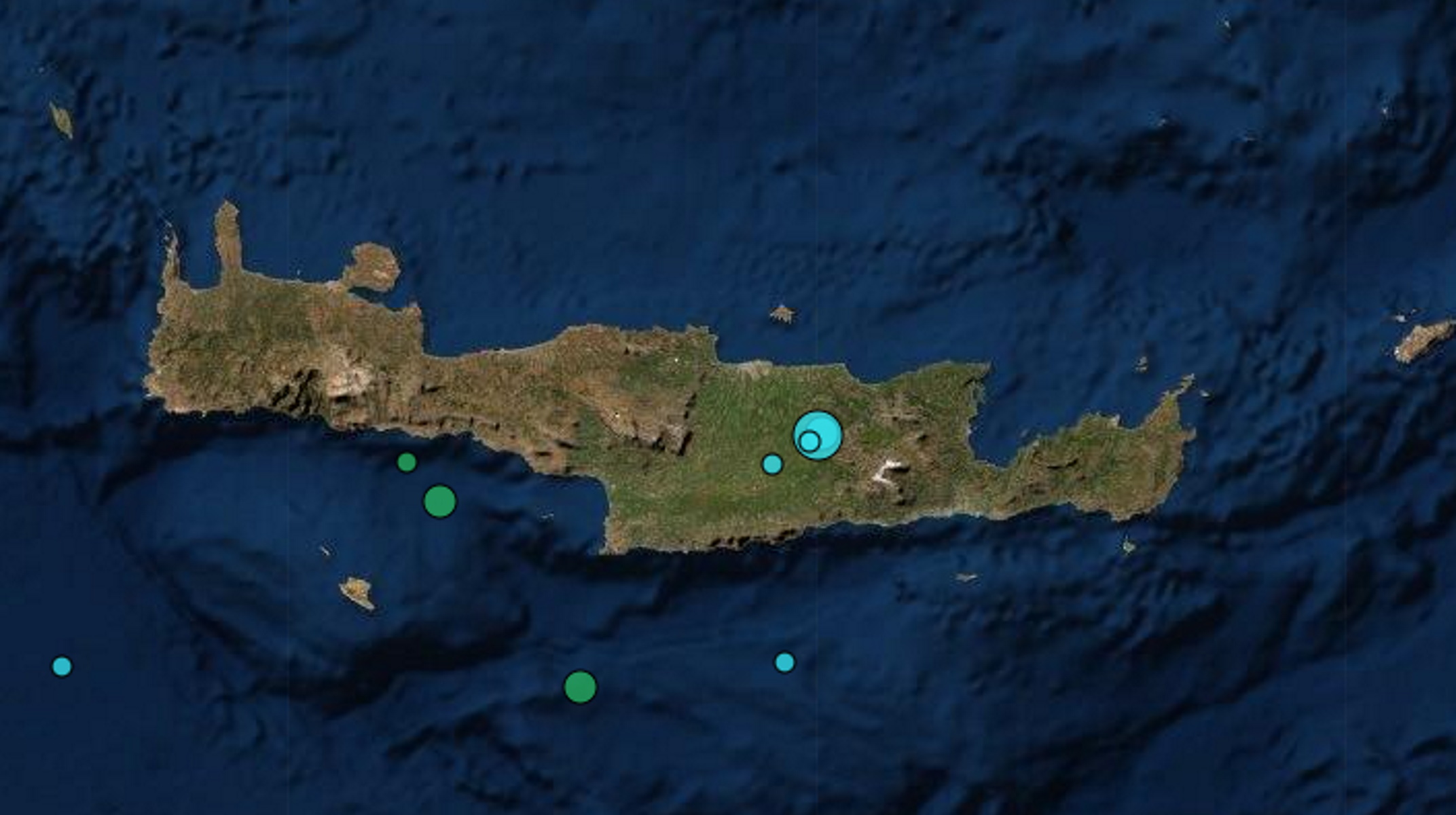 Σεισμός στο Αρκαλοχώρι – Κουνήθηκε η νότια Κρήτη