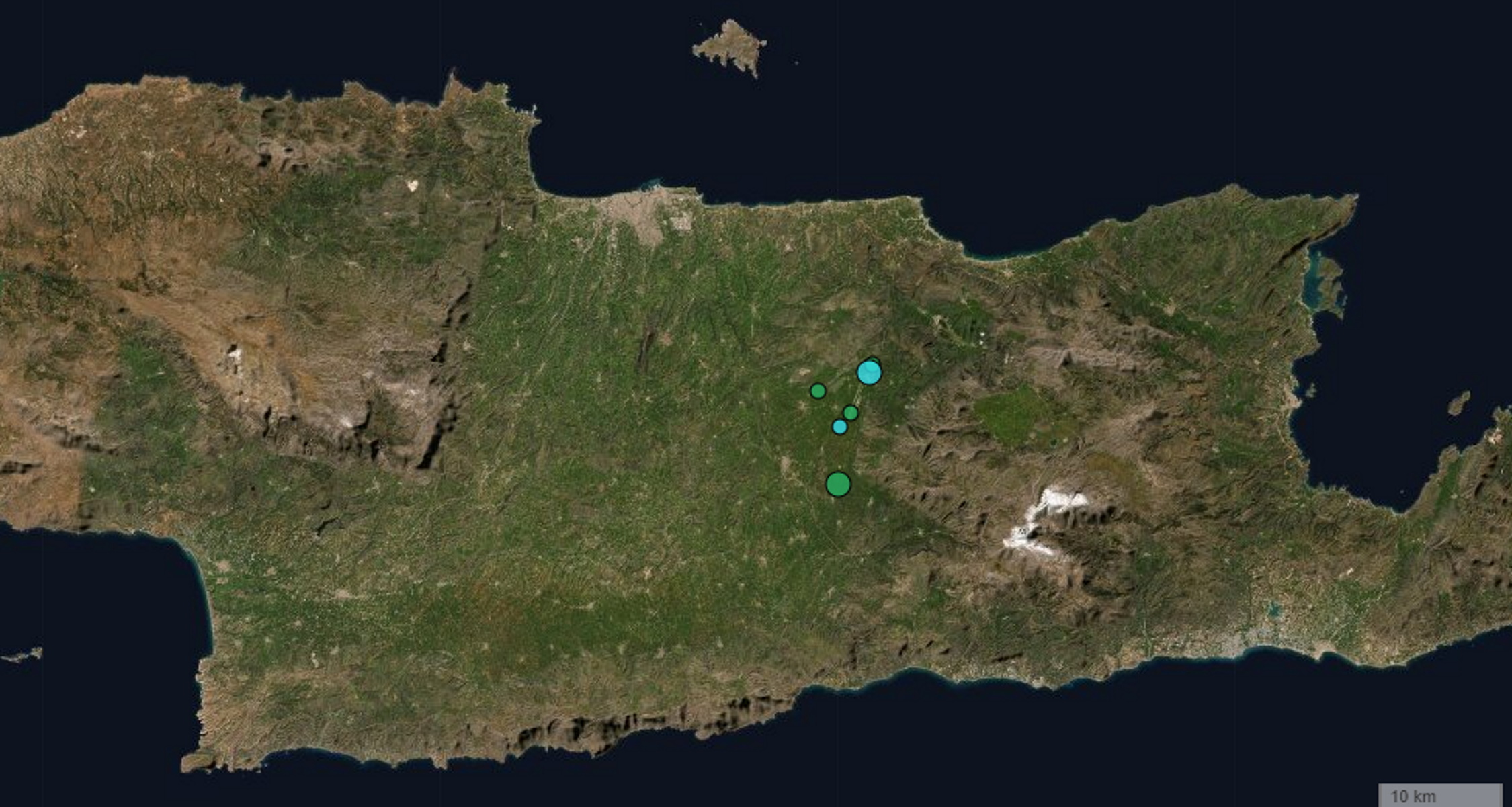 Σεισμός στο Αρκαλοχώρι – Έγινε αισθητός σε όλο το Ηράκλειο