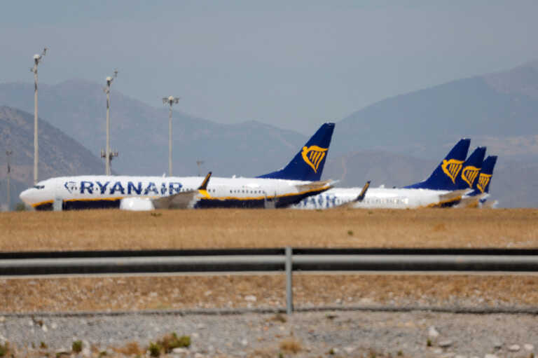 Η απεργία της Ryanair Ισπανίας παρατείνεται ως τις αρχές Ιανουαρίου