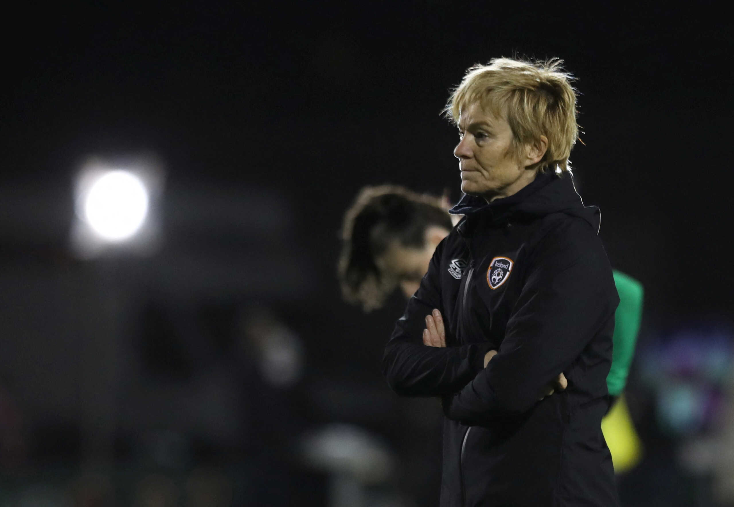 FILE PHOTO: Soccer Football - Women's World Cup - UEFA Qualifiers - Group A - Ireland v Slovakia - Tallaght Stadium, Tallaght, Ireland - November 25, 2021  Ireland manager Vera Pauw before the match REUTERS