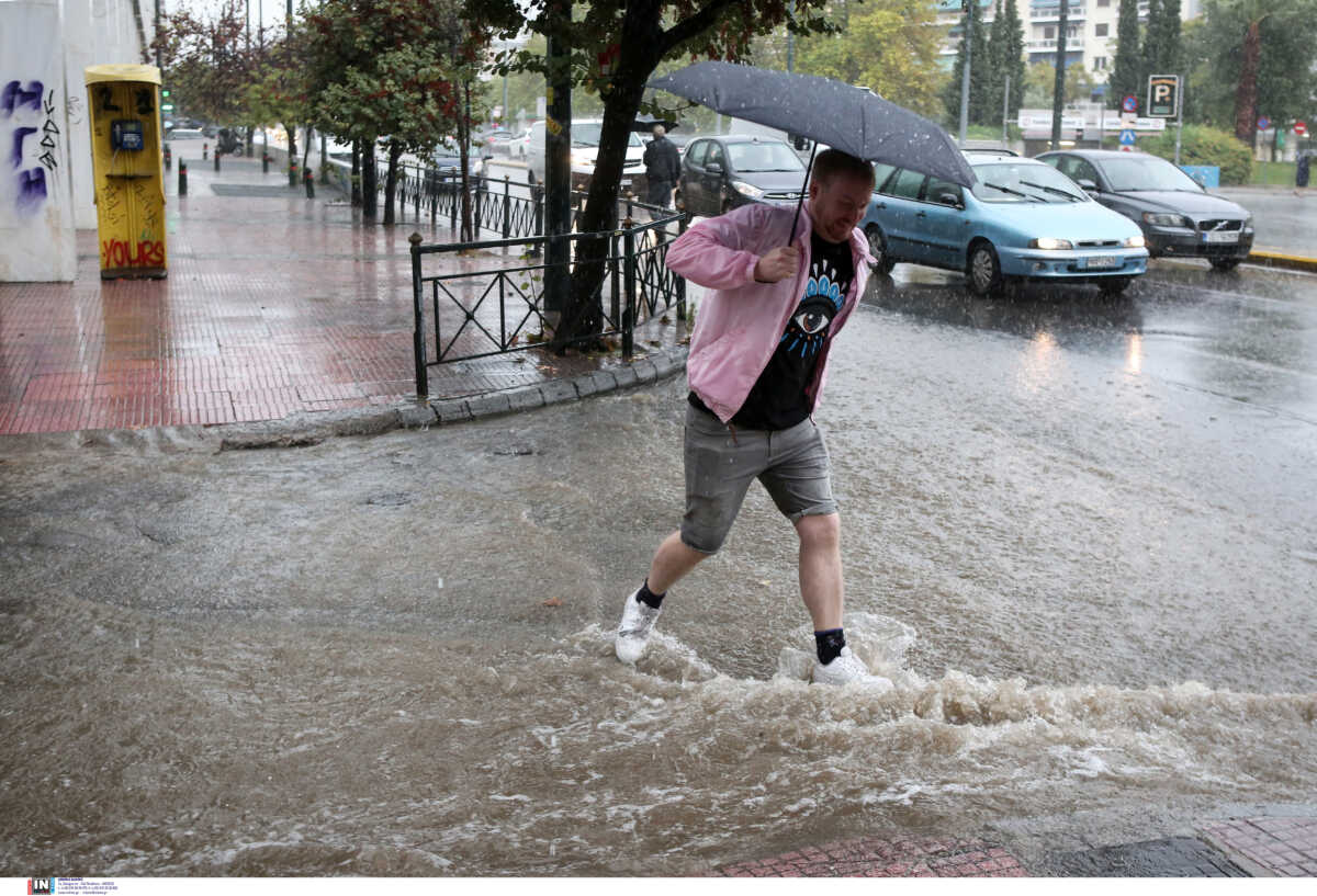 Καιρός: Έντονες βροχοπτώσεις και στην Αθήνα το απόγευμα του Σαββάτου – Πώς θα κινηθεί η κακοκαιρία