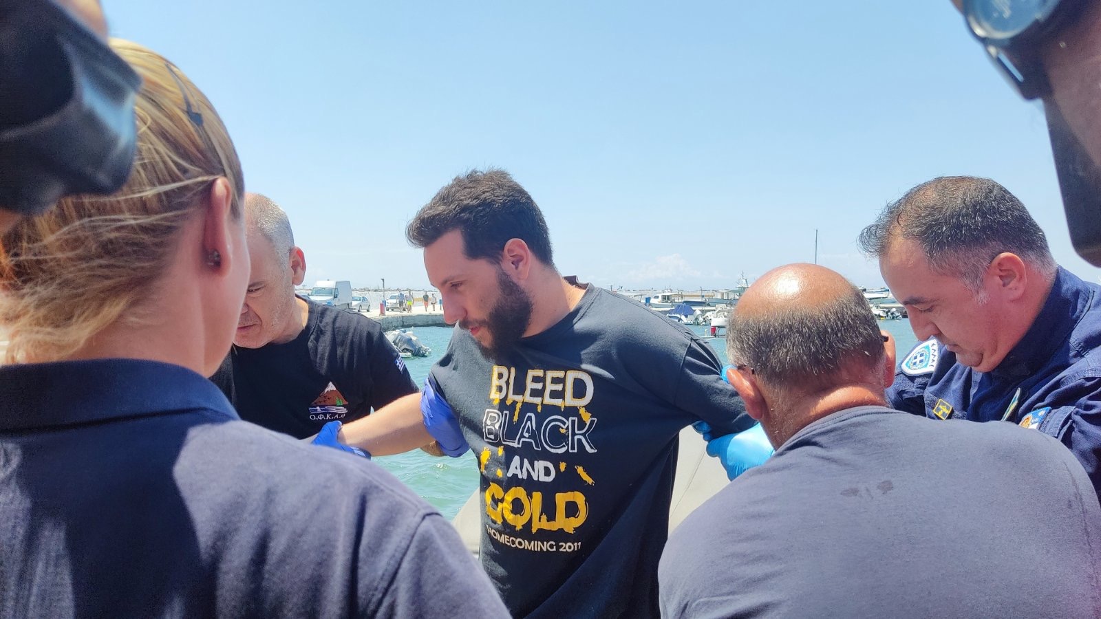 Χαλκιδική: «Συγκεντρώνεσαι στην επιβίωση» λέει ο Ιβάν που πάλευε για 20 ώρες στη θάλασσα