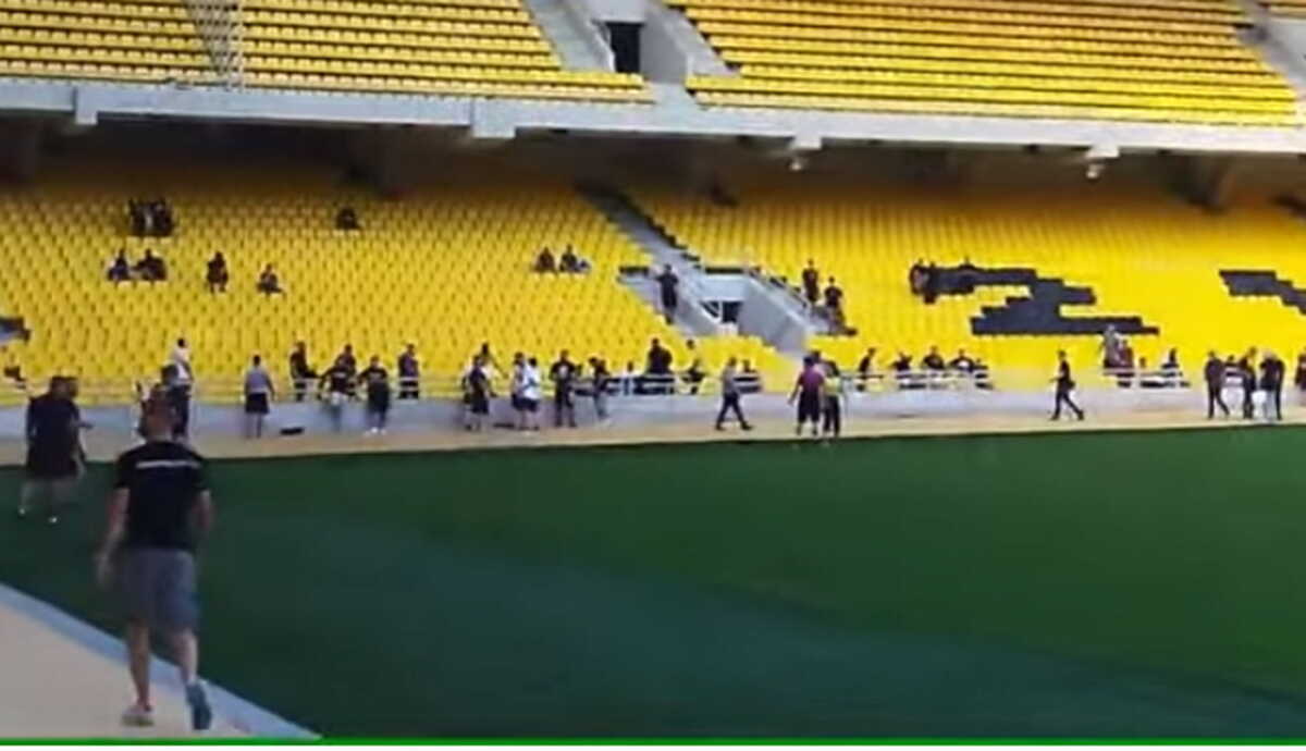 Γήπεδο ΑΕΚ: Στιγμές από την είσοδο των οπαδών στην «OPAP Arena»