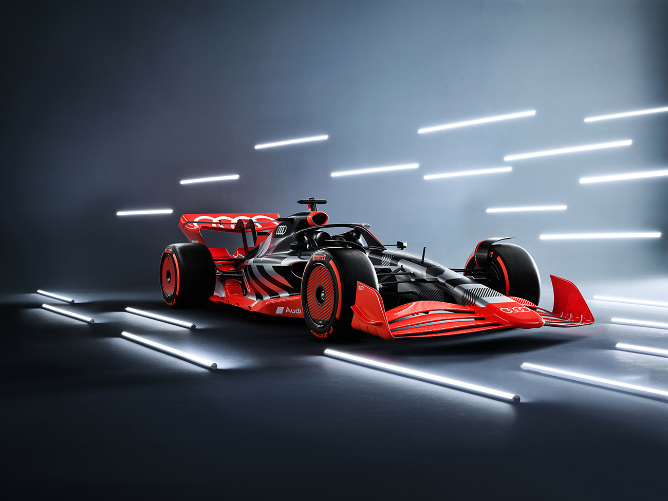 The vehicle shown is a concept vehicle that is not available as a production model.