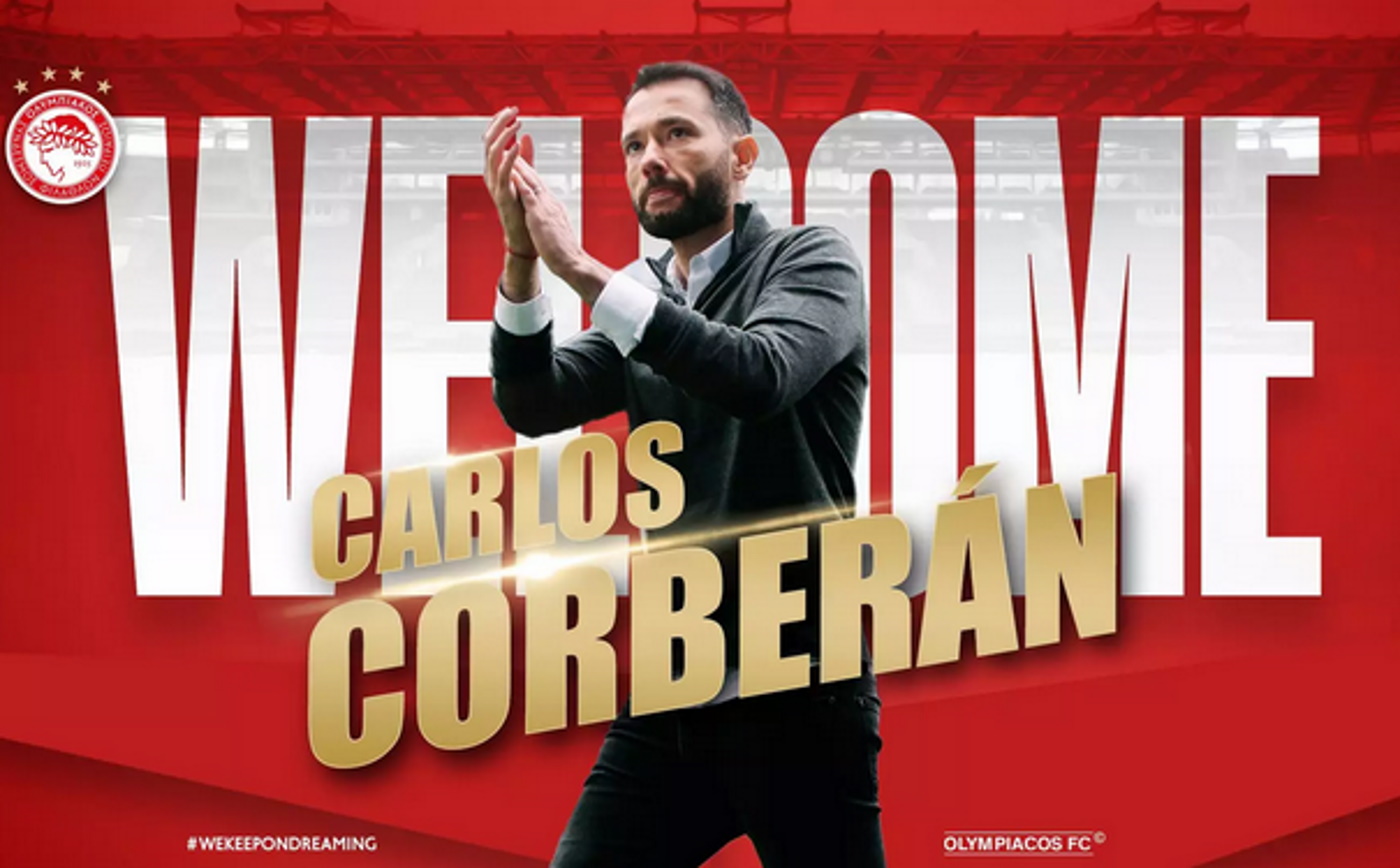 Κάρλος Κορμπεράν: Live Streaming η πρώτη συνέντευξη Τύπου του νέου προπονητή του Ολυμπιακού