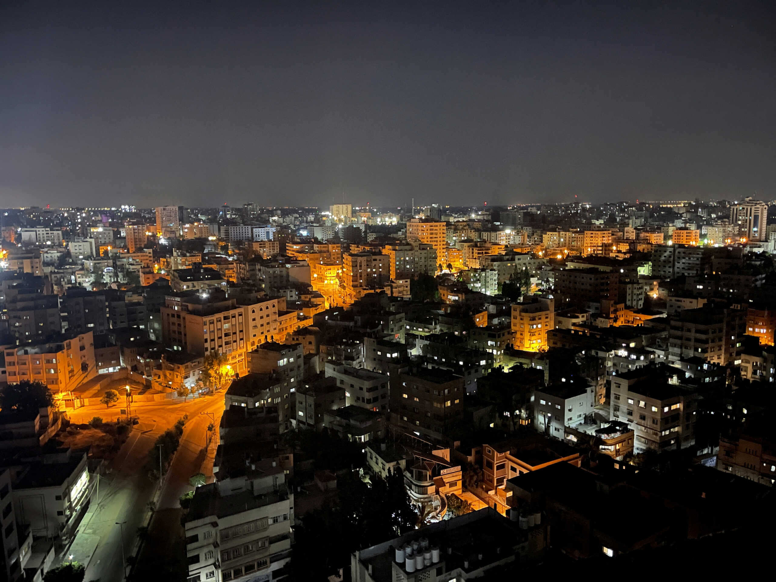 General view amid Israeli-Palestinian fighting, in Gaza August 7, 2022. REUTERS