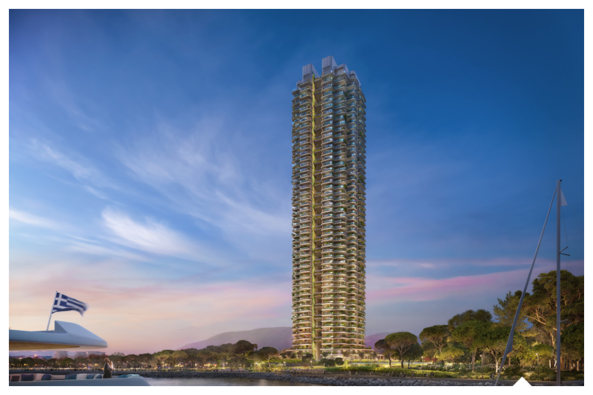Riviera Tower: Στο Ελληνικό θα γίνει ο υψηλότερος πράσινος ουρανοξύστης της Μεσογείου