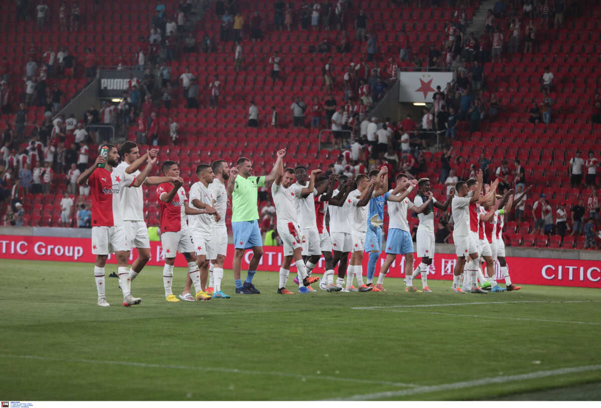 Παναθηναϊκός: Εμφατικό 4-0 για Σλάβια Πράγας πριν τη ρεβάνς για τα προκριματικά του Conference League