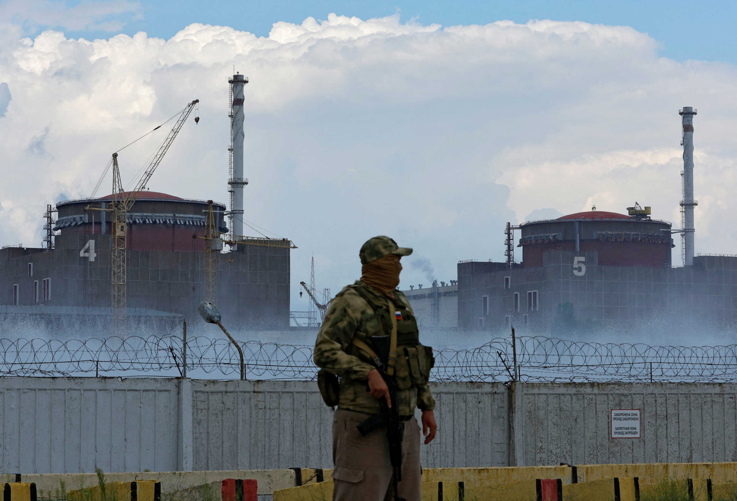 Ουκρανία: Καθ’ οδόν προς τον πυρηνικό σταθμό στη Ζαπορίζια η ομάδα του Διεθνούς Οργανισμού Ατομικής Ενέργειας