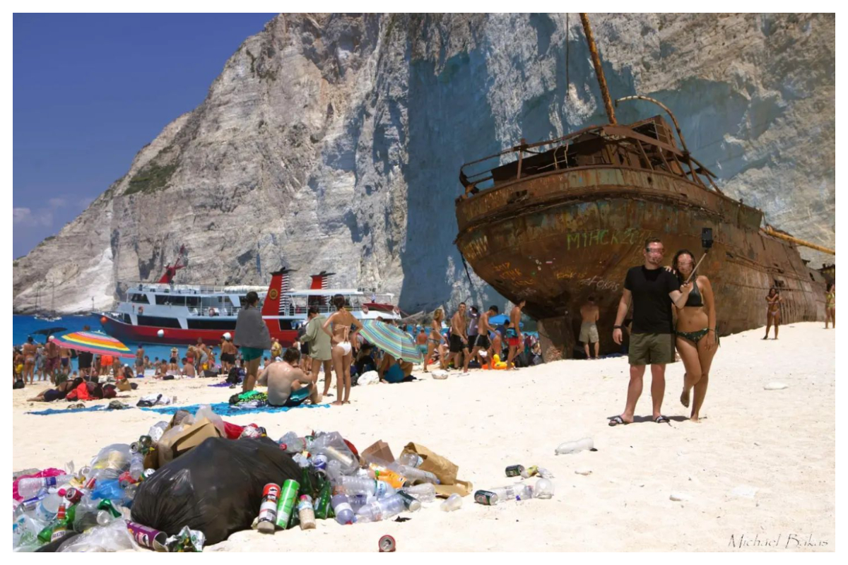 Ζάκυνθος: «Ευθύνη του υπουργείου Τουρισμού» τα σκουπίδια στο Ναυάγιο λέει ο δήμος