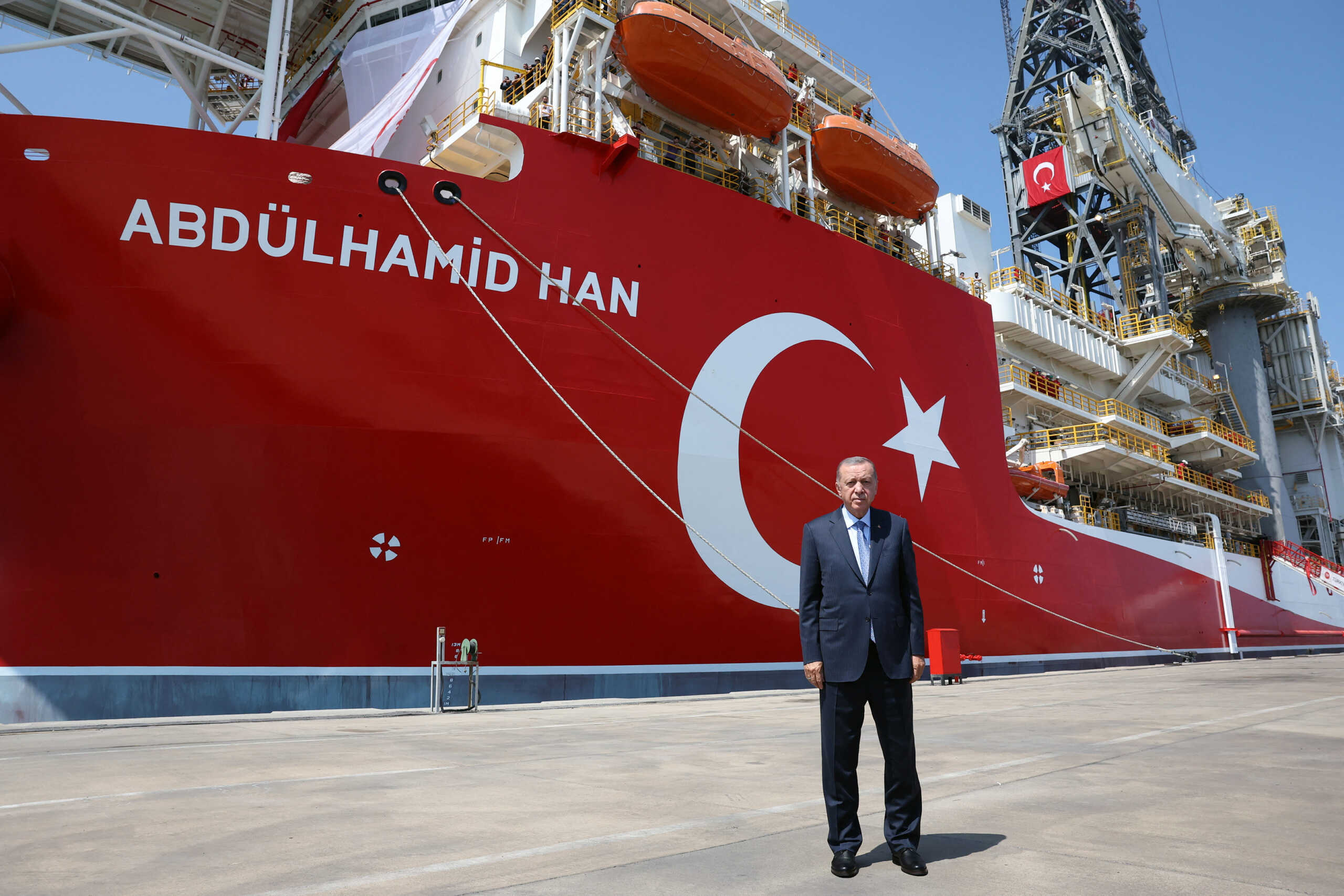 Ταγίπ Ερντογάν: Το «Abdulhamid Han» σύμβολο των δικαιωμάτων μας στη Μεσόγειο