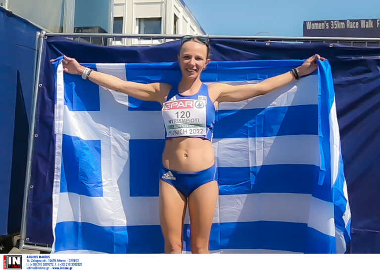 Αντιγόνη Ντρισμπιώτη: Δεύτερη η Ελληνίδα πρωταθλήτρια στα 10.000μ. βάδην