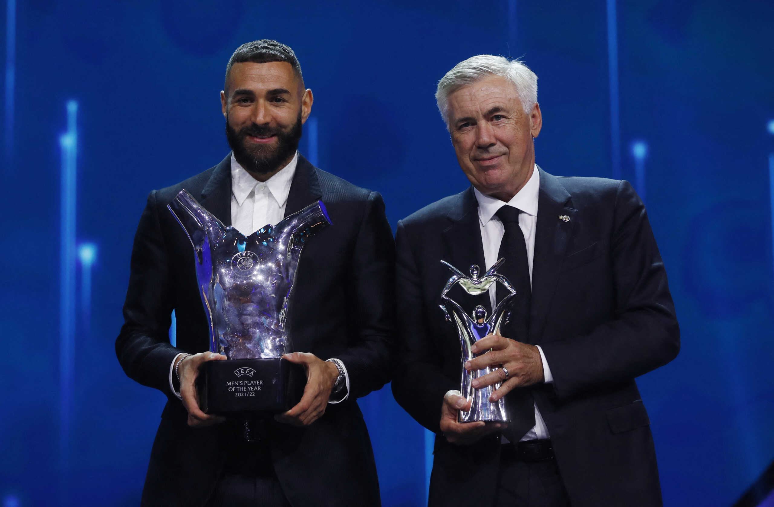 H UEFA ανακοίνωσε τους κορυφαίους της χρονιάς: Σάρωσε η Ρεάλ Μαδρίτης με Καρίμ Μπενζεμά και Κάρλο Αντσελότι