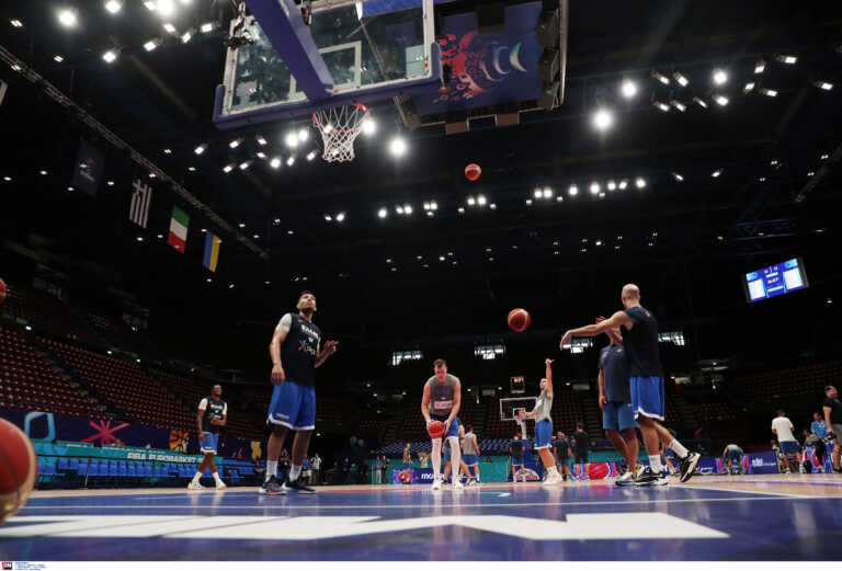 Εθνική Ελλάδας μπάσκετ: Πρώτη προπόνηση στο Μιλάνο – Απών ο Κώστας Αντετοκούνμπο