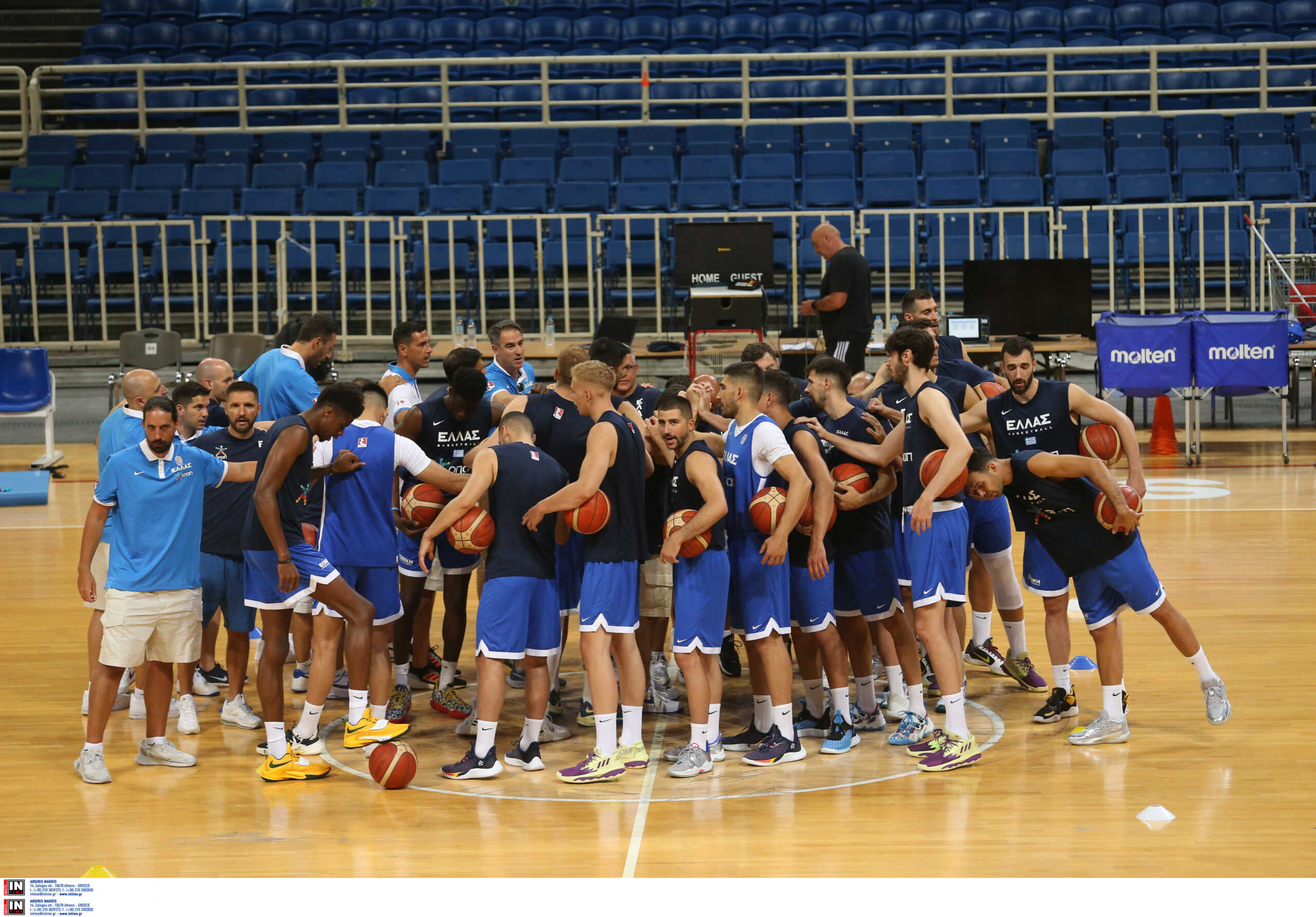 Εθνική Ελλάδας μπάσκετ: Βίντεο από την πρώτη προπόνηση ενόψει Eurobasket