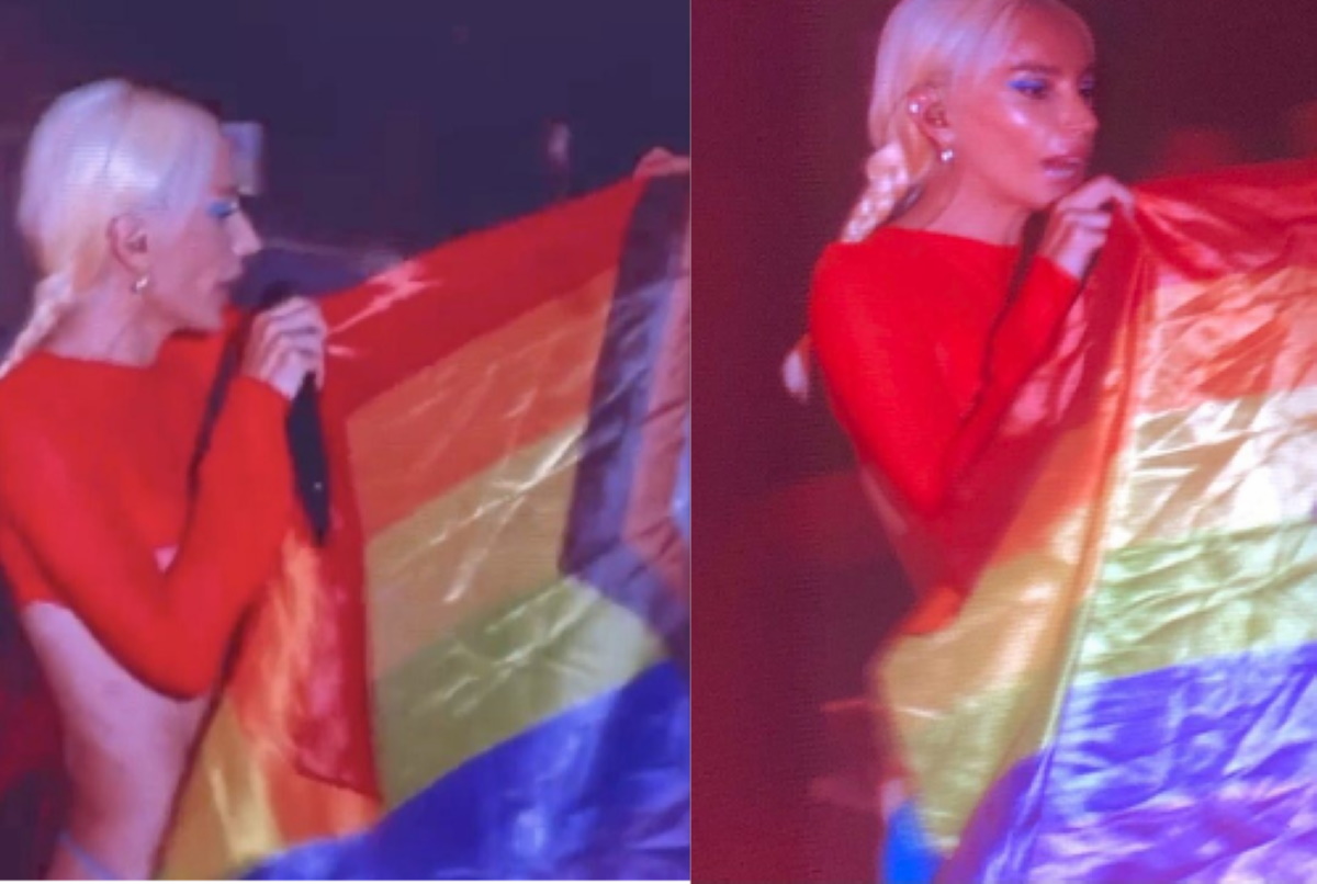 Τουρκία: Χάμος σε συναυλία της Gulsen όταν άνοιξε τη σημαία της ΛΟΑΤ κοινότητας