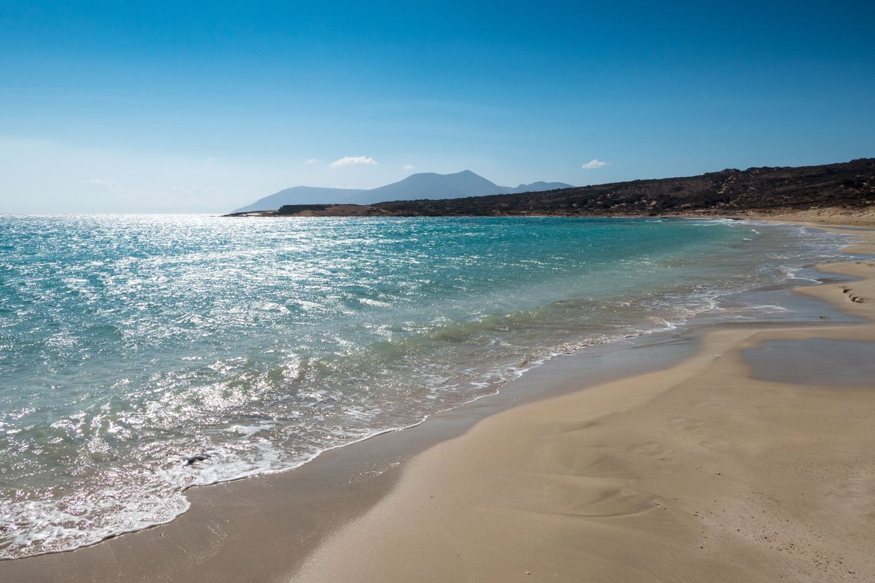 Koufonisia is a former community in the Cyclades, Greece. Since the 2011 local government reform it is part of the municipality Naxos and Lesser Cyclades, of which it is a municipal unit. The municipal unit has an area of 26.025 km2.