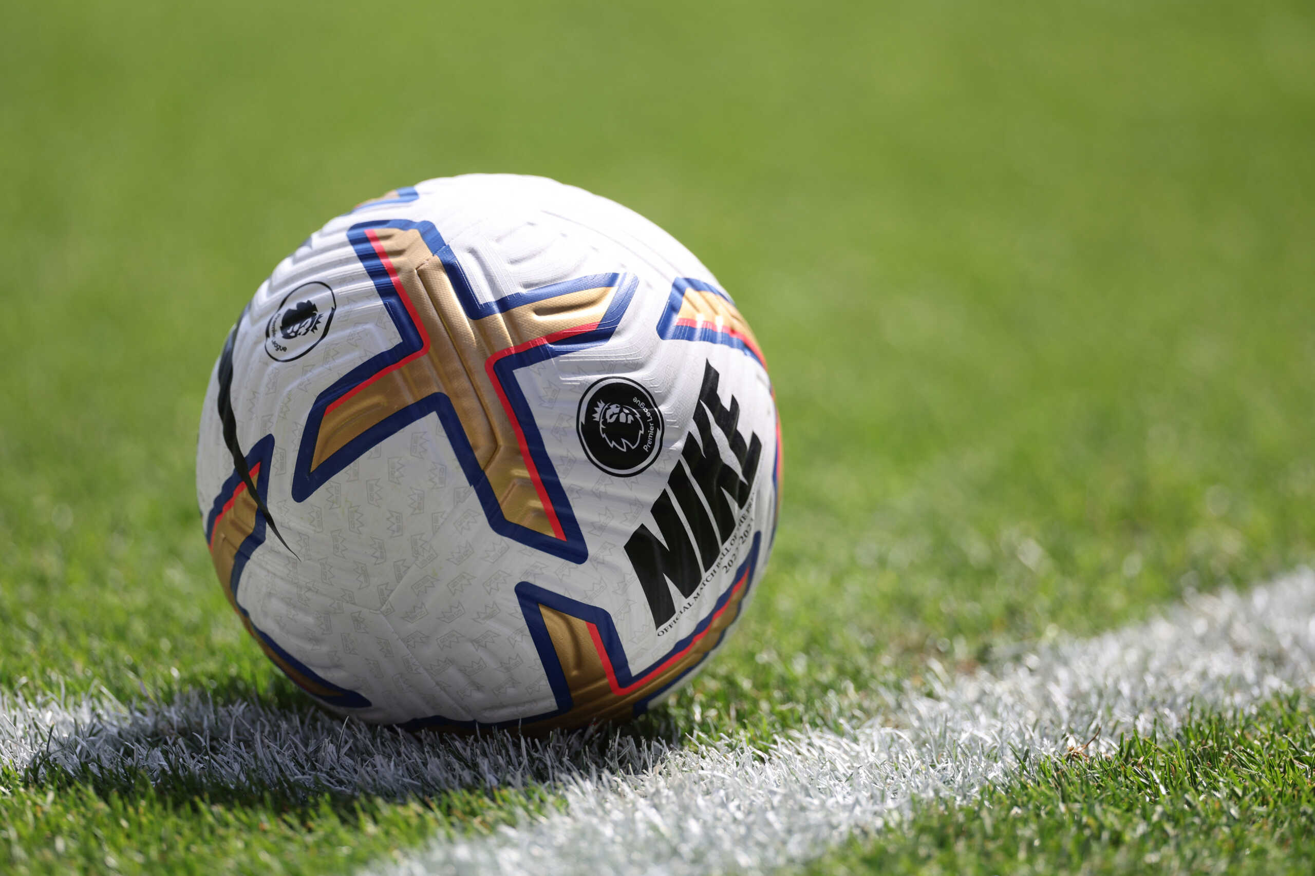 Soccer Football - Premier League - Nottingham Forest v West Ham United - The City Ground, Nottingham, Britain - August 14, 2022 General view of a premier league branded match ball Action Images via Reuters