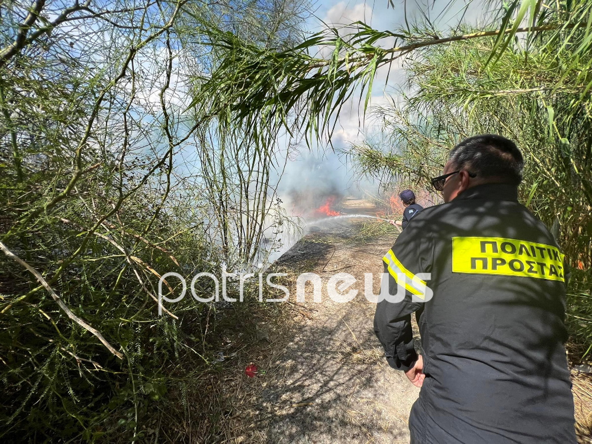 Πύργος: Πυρκαγιά ξέσπασε στην οδό Αλφειού