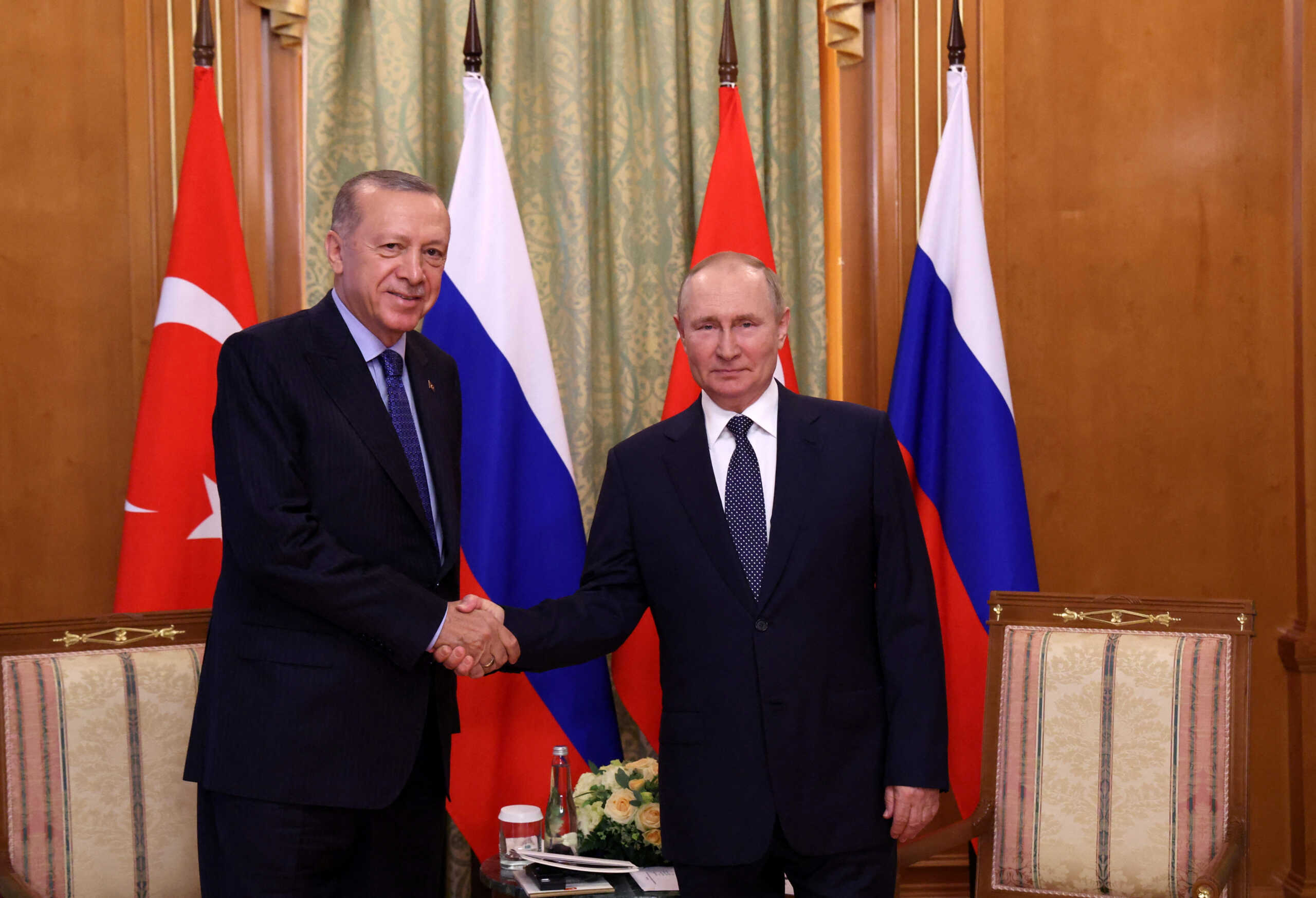 Πούτιν – Ερντογάν: 4ωρη συνάντηση με φιλοφρονήσεις και συμφωνίες – «Ευγνώμονες οι Ευρωπαίοι στην Τουρκία για το φυσικό αέριο»