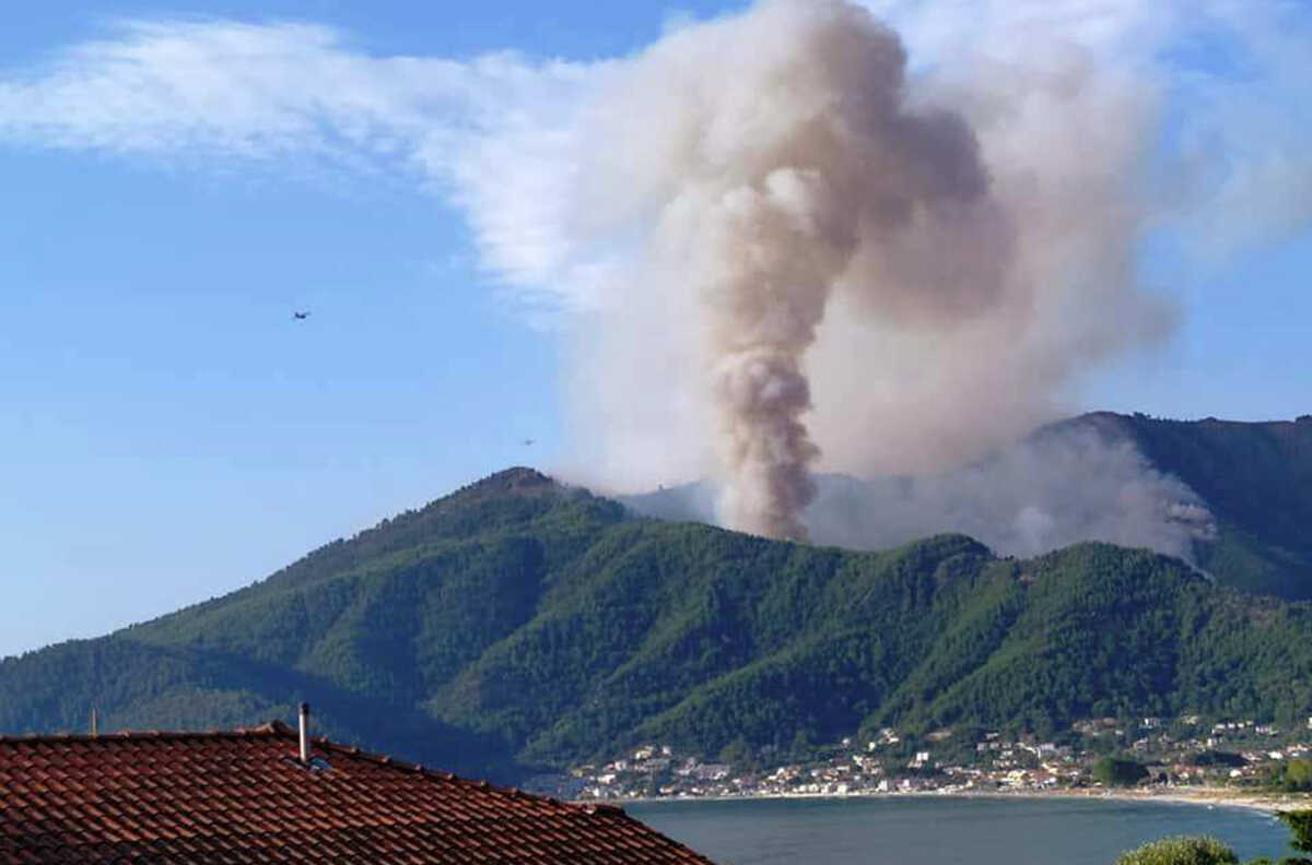 Φωτιά στη Θάσο: Ενισχύονται οι δυνάμεις με ΕΜΑΚ και δασοκομάντος – Αισιοδοξία ότι θα τεθεί υπό έλεγχο τις επόμενες ώρες