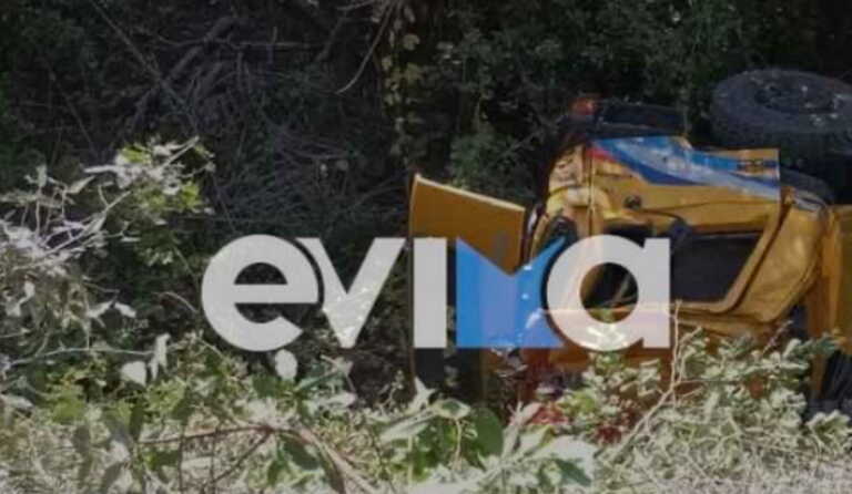 Εύβοια: Θανατηφόρο τροχαίο στον Άγιο Ιστιαίας – Νεκρός ο οδηγός, τραυματίστηκε ανήλικος