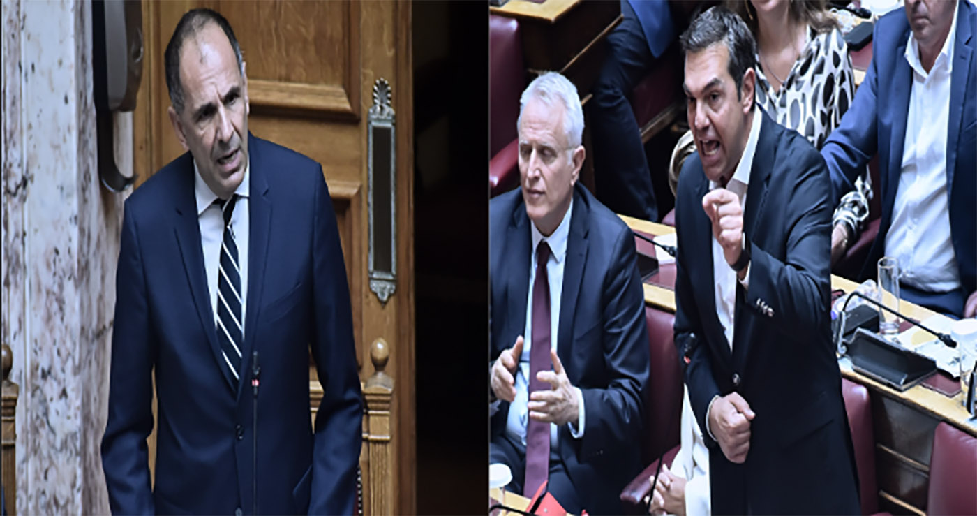 Επεισόδιο Τσίπρα – Γεραπετρίτη στην Βουλή για τις παρακολουθήσεις