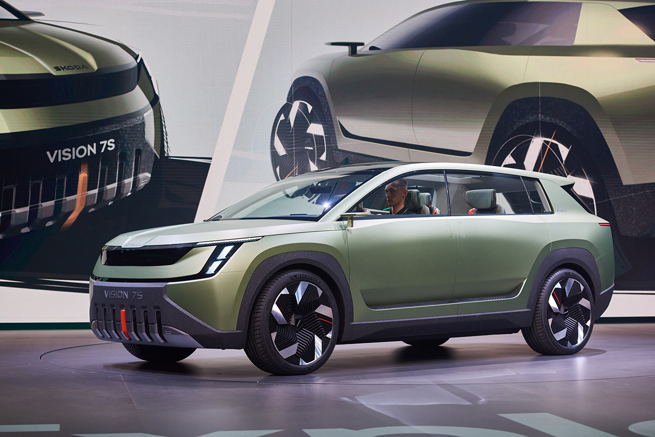 SKODA VISION 7S: Πρώτη εικόνα της νέας σχεδιαστικής γλώσσας και αυτονομία 600+ χιλιομέτρων