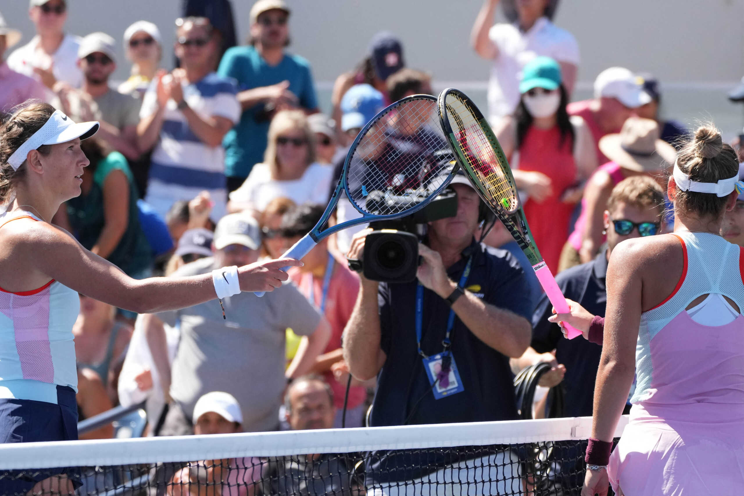 US Open: Η Ουκρανή Κόστιουκ αρνήθηκε χειραψία με την Αζαρένκα από την Λευκορωσία