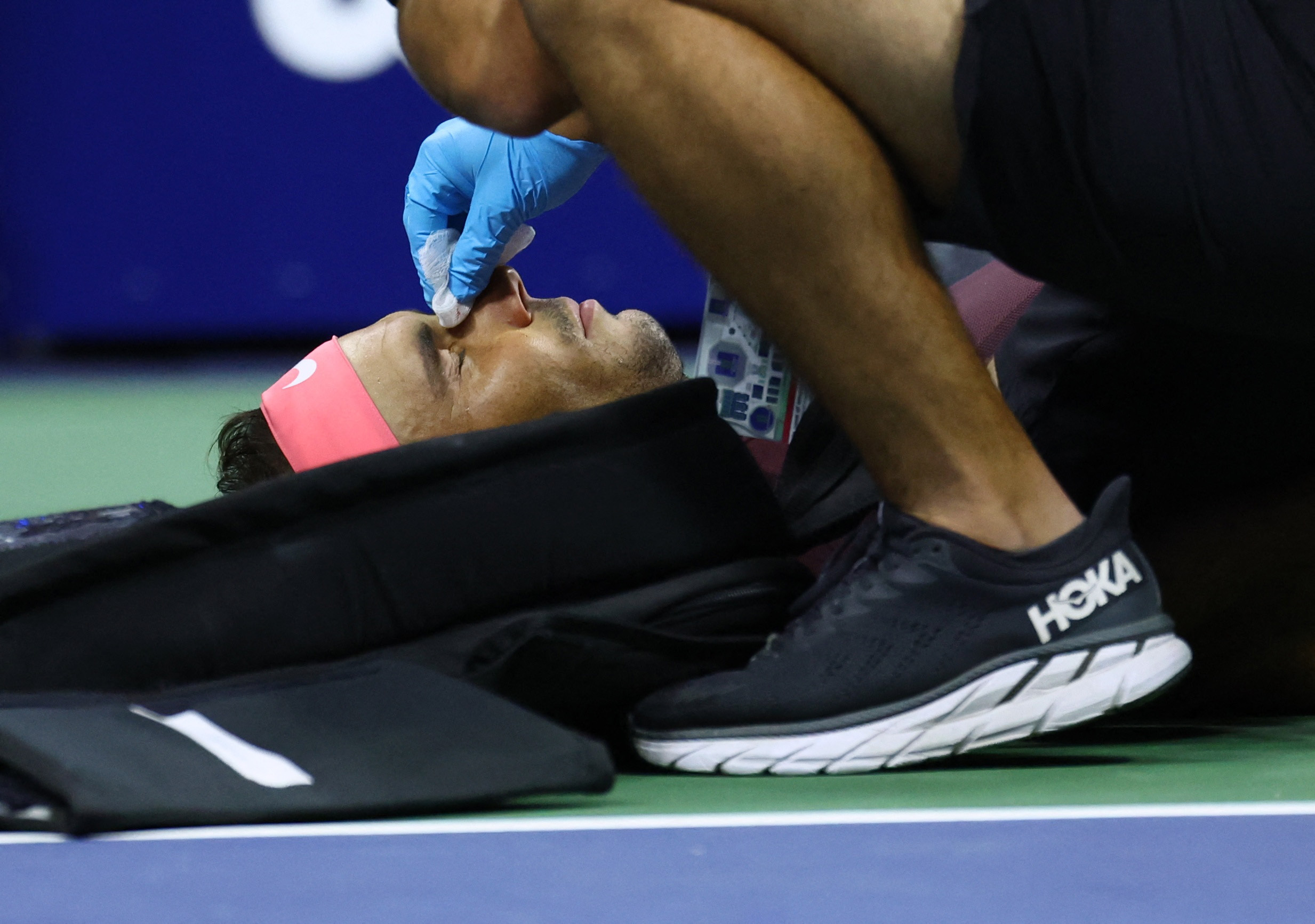 Ο Ράφα Ναδάλ αυτοτραυματίστηκε με απίστευτο τρόπο στο US Open