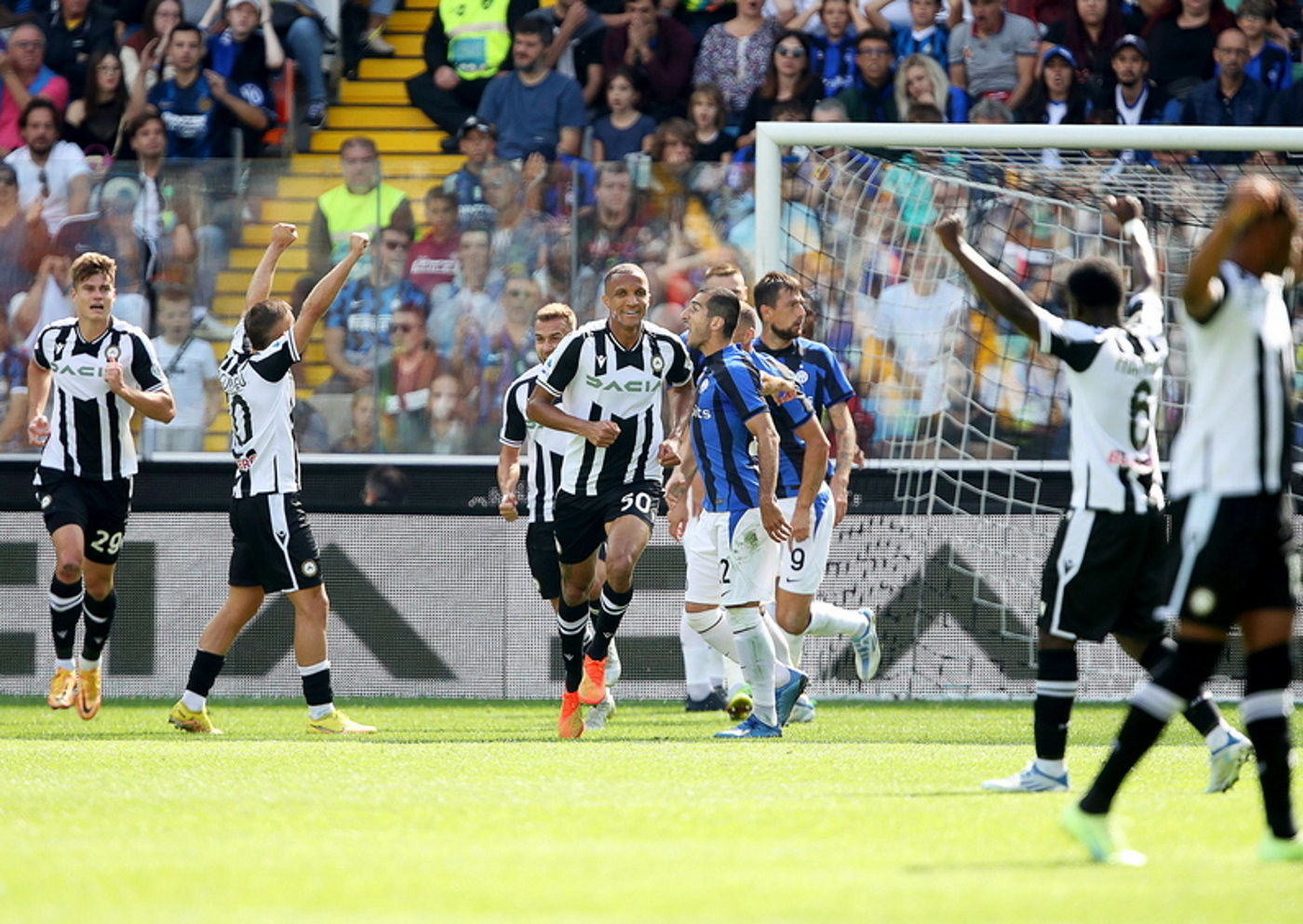 Ουντινέζε – Ίντερ 3-1 για την 7η αγωνιστική στη Serie A