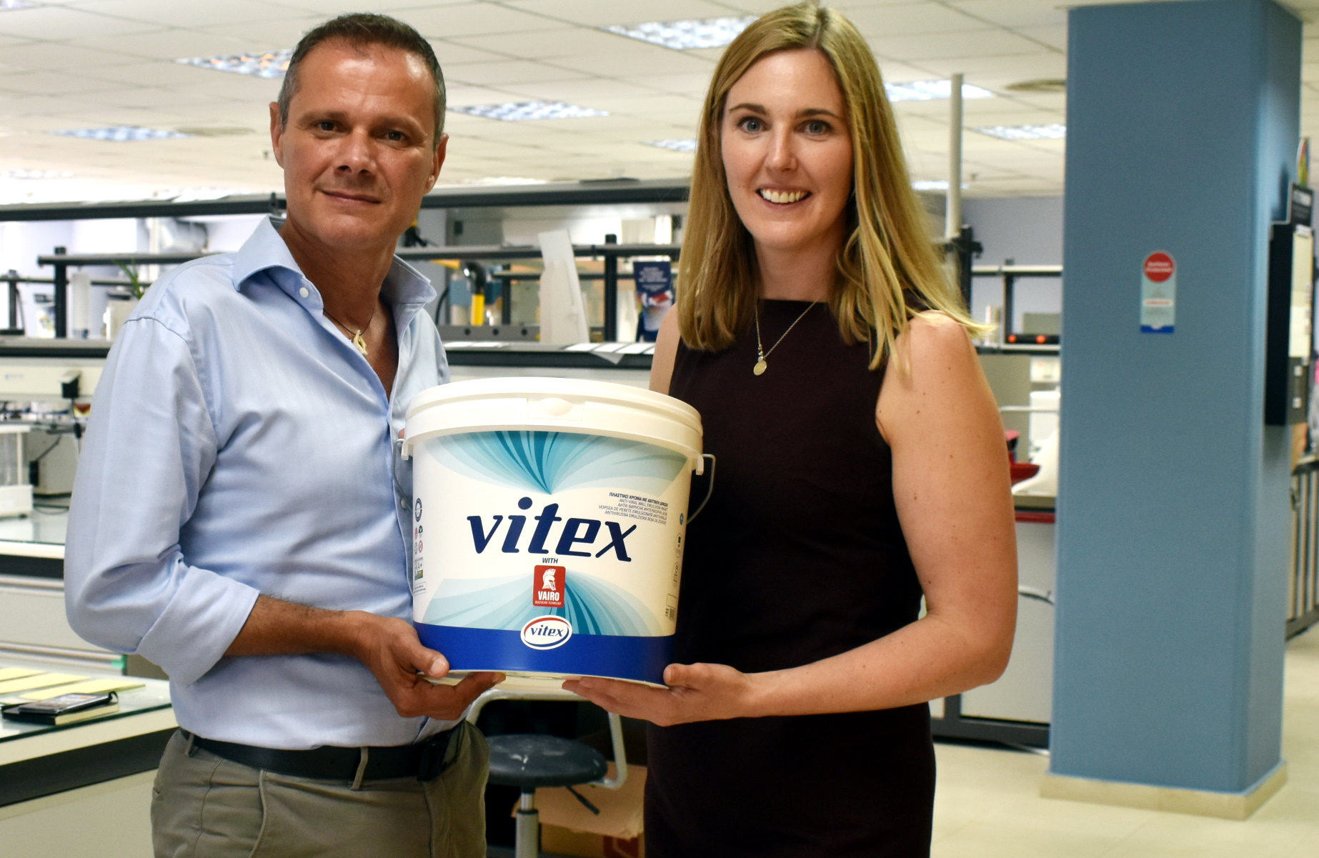 Vitex: Η πατέντα Vairo με αντιβακτηριακές ιδιότητες θα χρησιμοποιηθεί στην Ιρλανδία