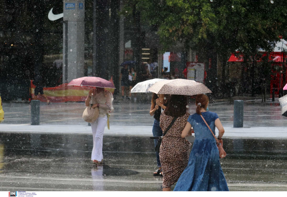 Καιρός – Meteo: Καταιγίδες και πτώση της θερμοκρασίας την Κυριακή (18/9) – Ποιες περιοχές θα επηρεαστούν