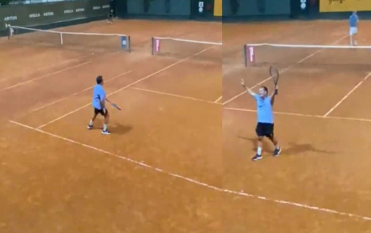 Άδωνις Γεωργιάδης: Πρόκριση στους «32» σε τουρνουά τένις