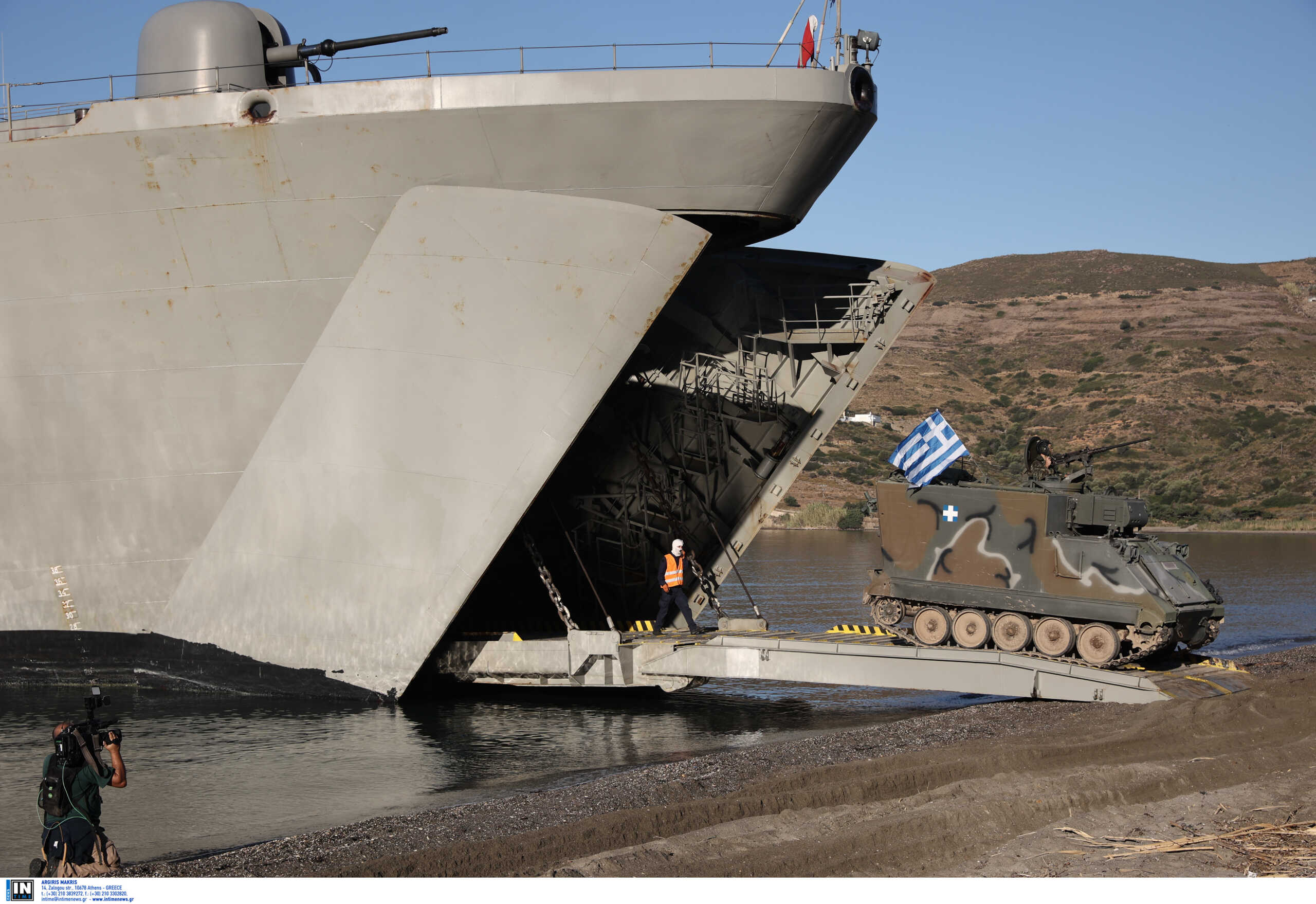 Άσκηση Αργώ 2022: «Απόβαση» Ελλήνων και Γάλλων στην Σκύρο – Συμμετείχε το πανίσχυρο πλοίο FS «Tonnerre»