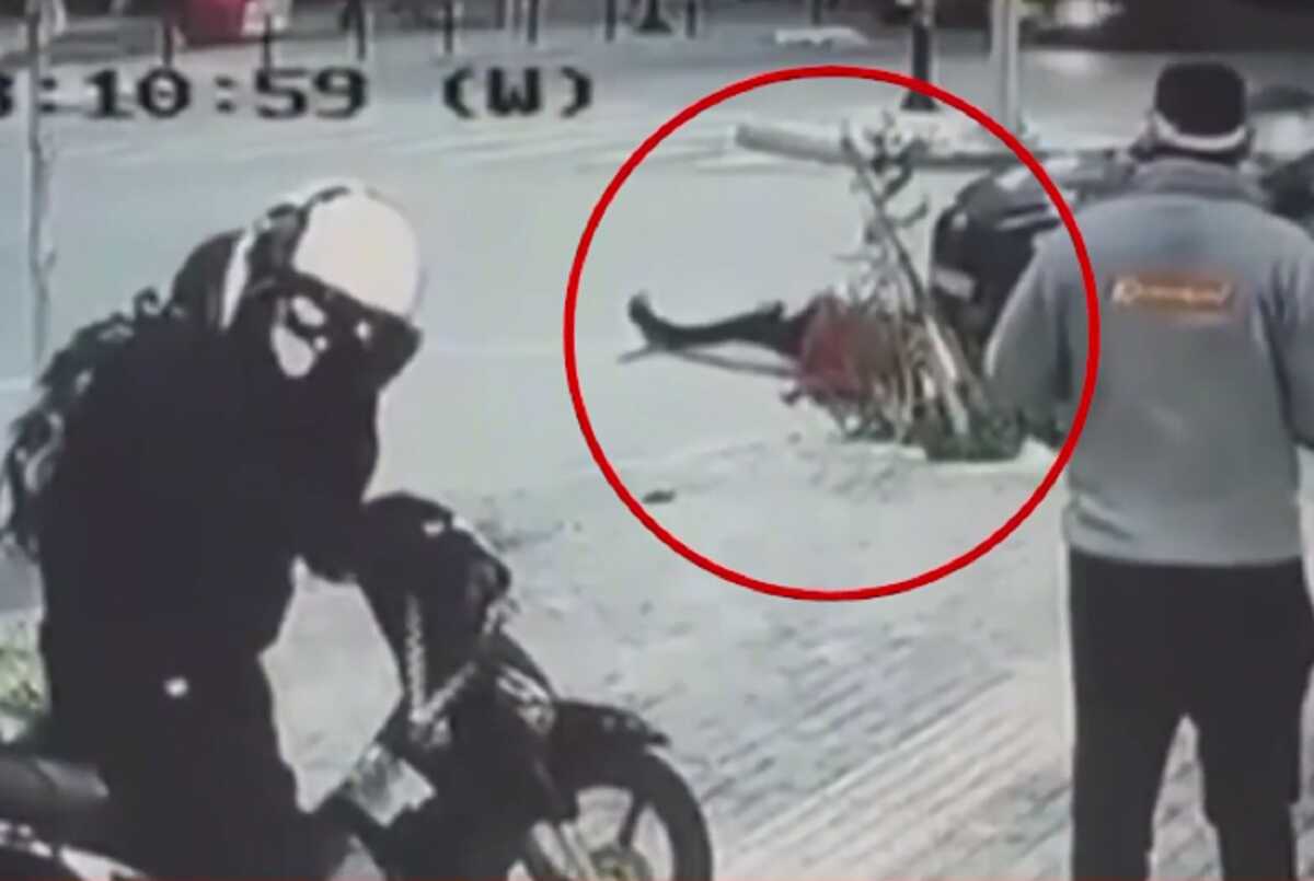 Live News: «Το κράνος μού έχει σώσει 3 φορές τη ζωή» λέει ο αστυνομικός που δημοσιοποίησε βίντεο με το τροχαίο του